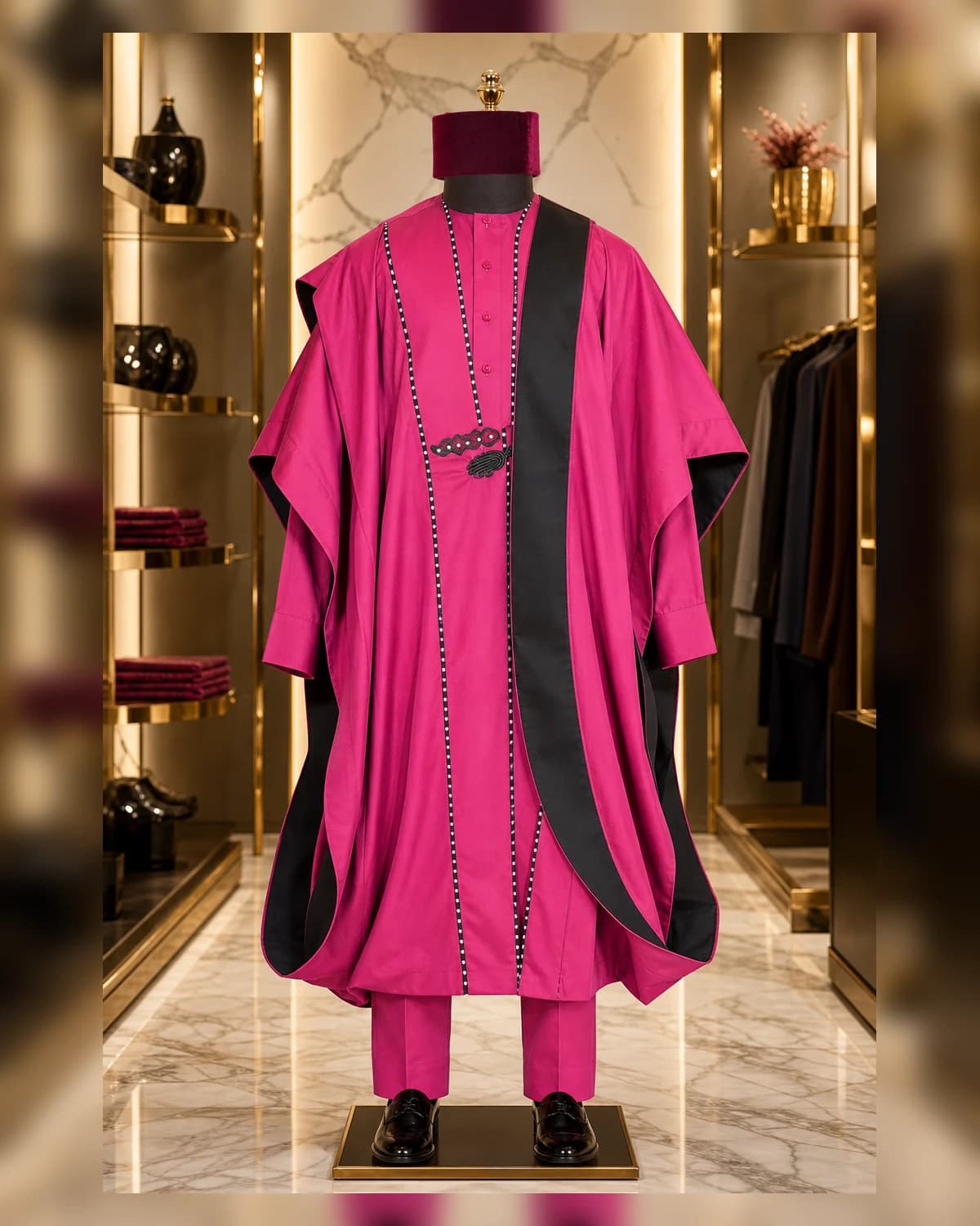 Afric life Agwada — fabric detail