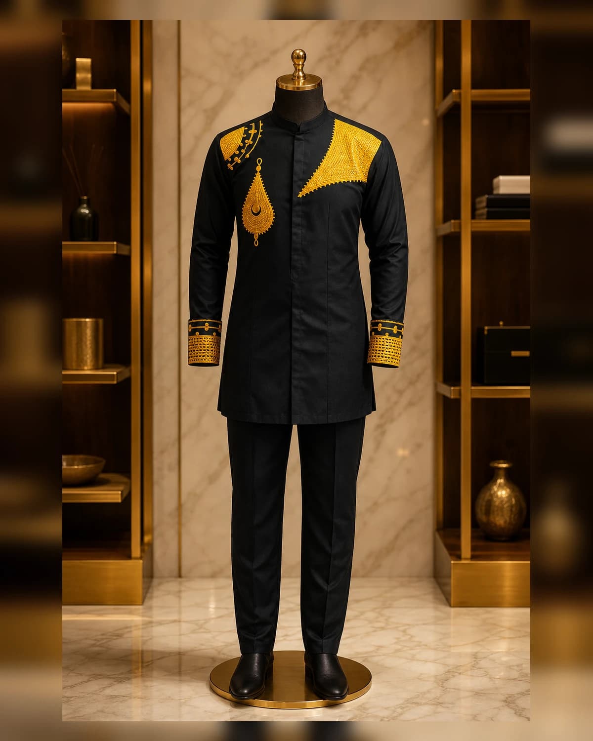 African Mens Clothing Top and bottom