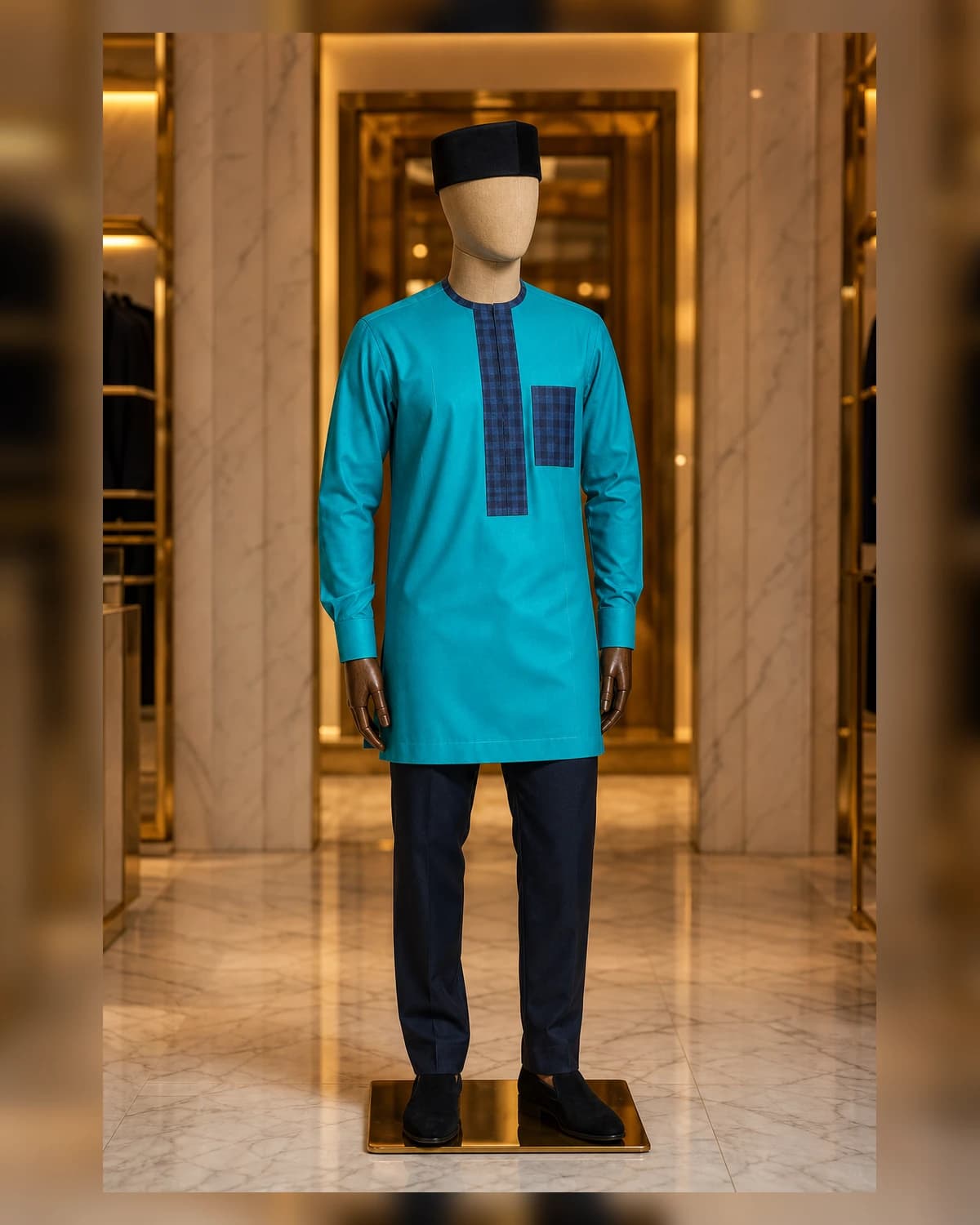 AFRICAN MENS CLOTHING TOPS — view 4