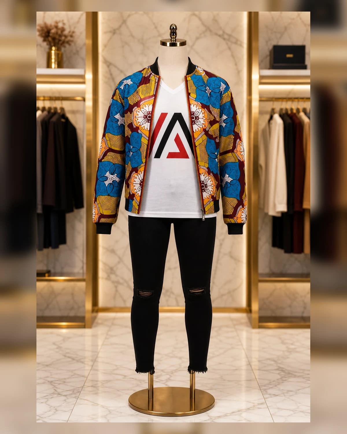 Ayeadio Casual Unisex Jacket — styled