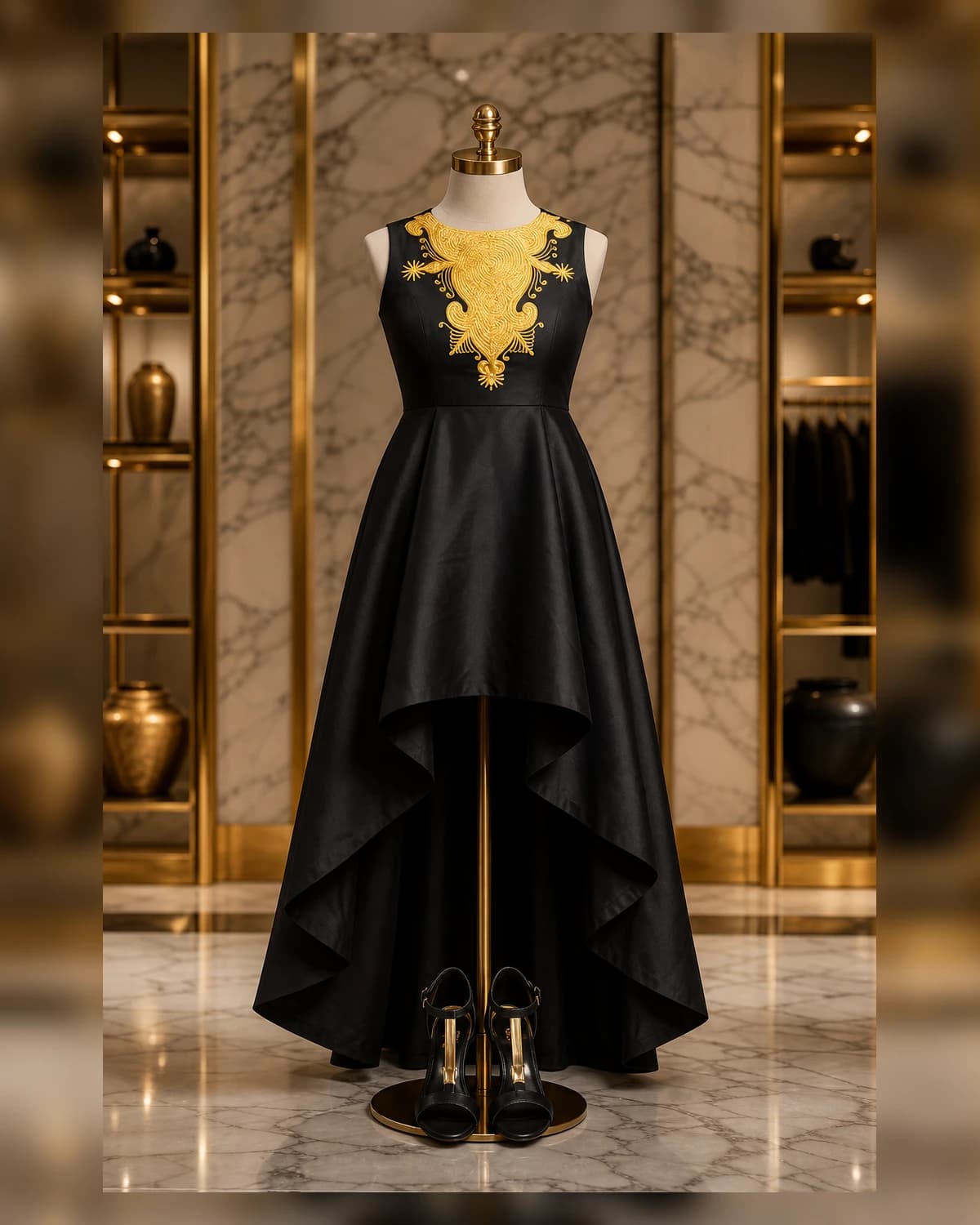 Ayeadio Cocktail embroidery dress — view 5