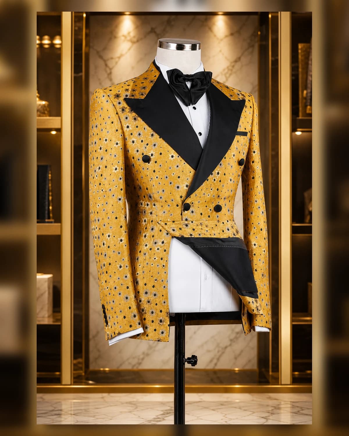 Breasted Slim fit suit — view 4