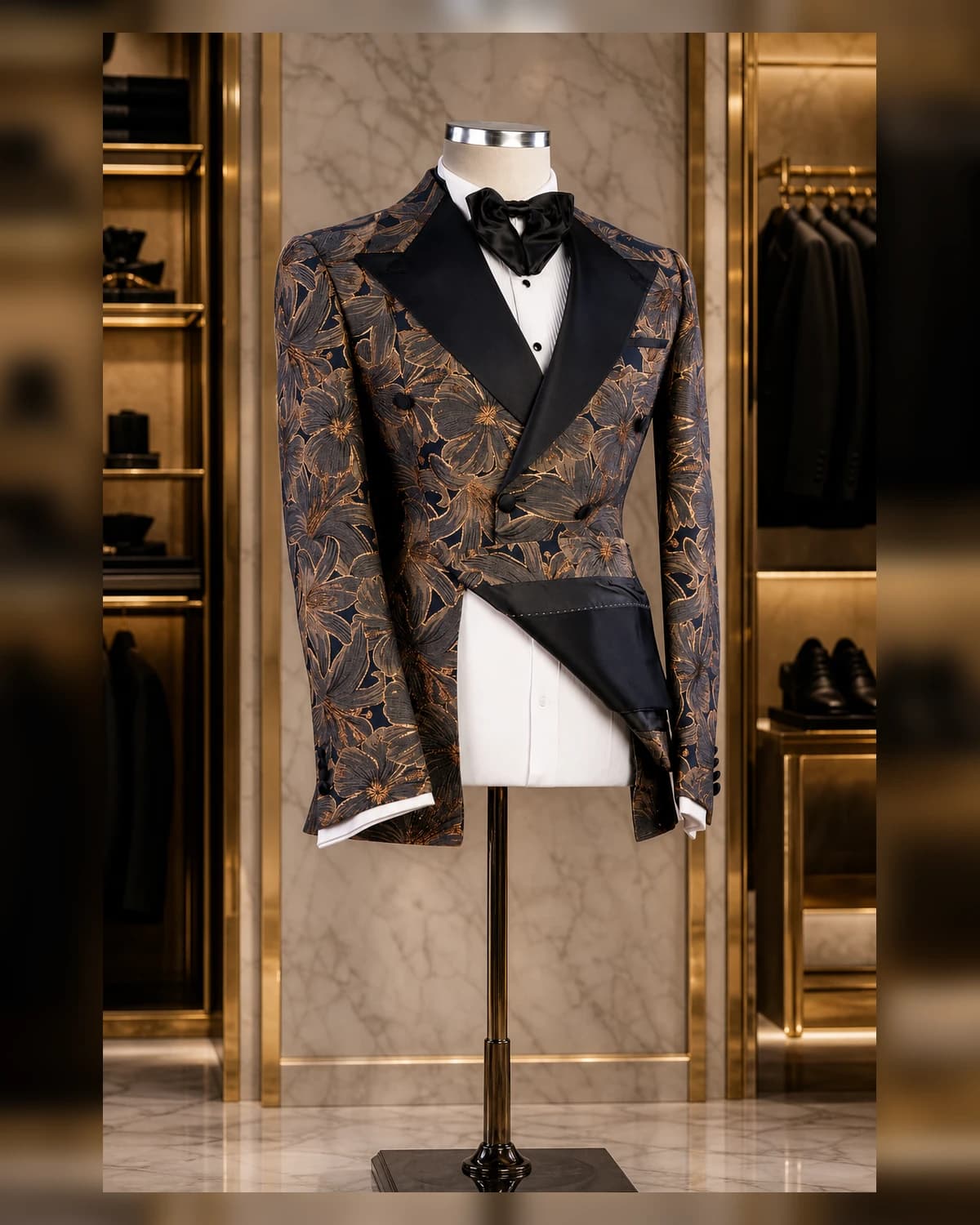 Breasted Slim fit suit — view 7