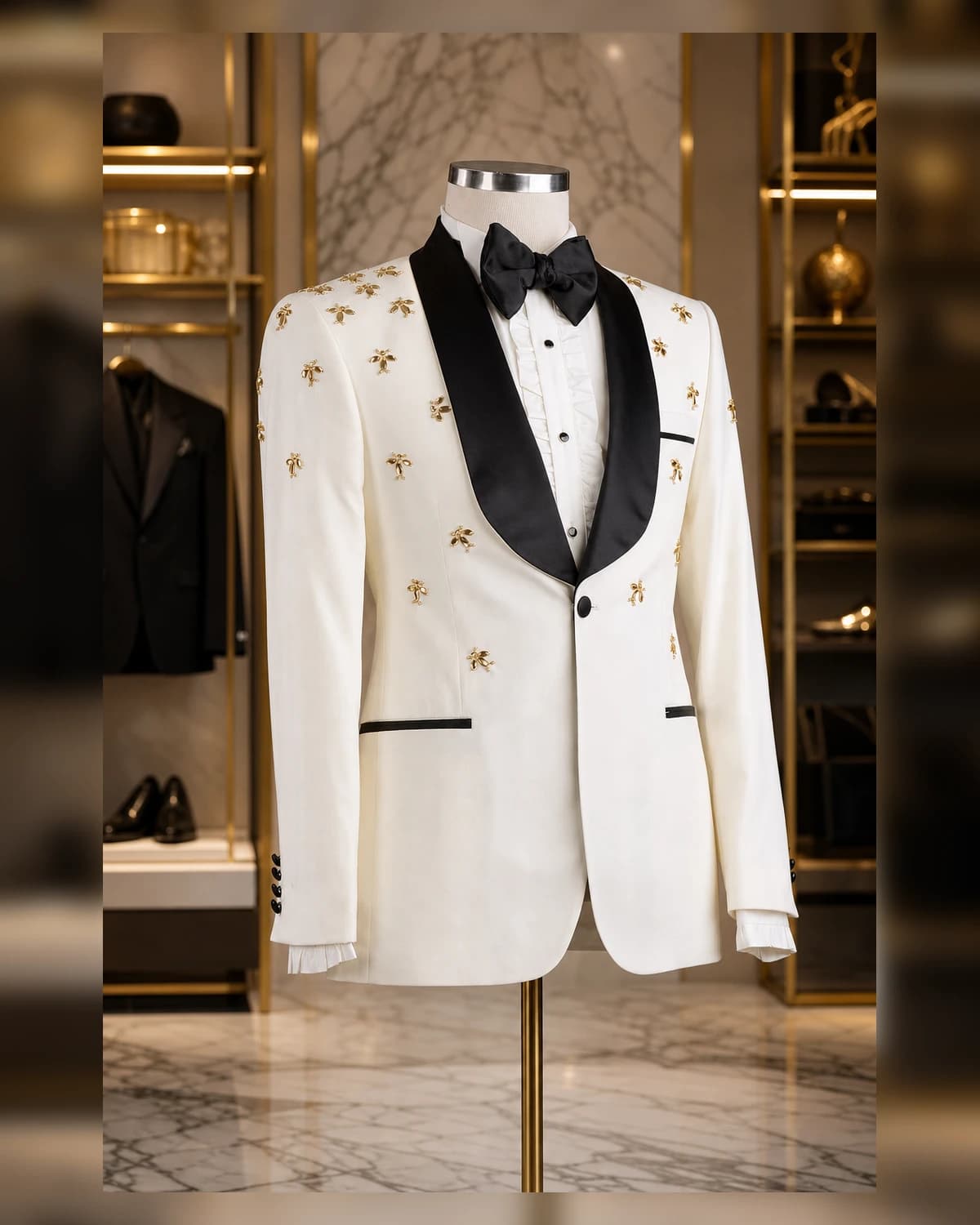 Classy italian Slim fit suit — view 4
