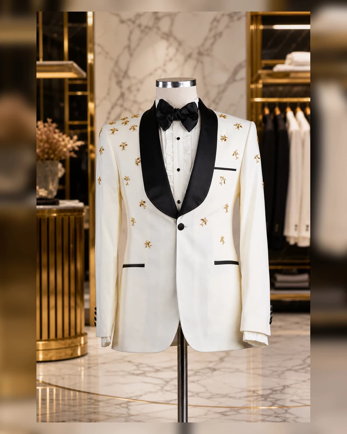Classy italian Slim fit suit — view 6