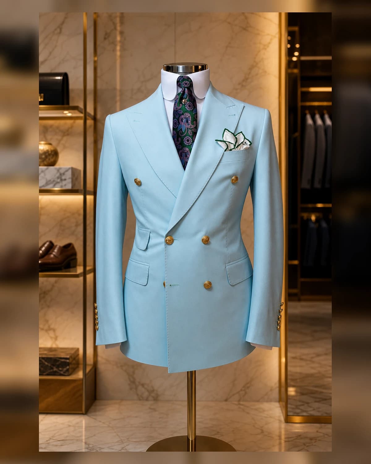 Double breasted Wool suits — view 4