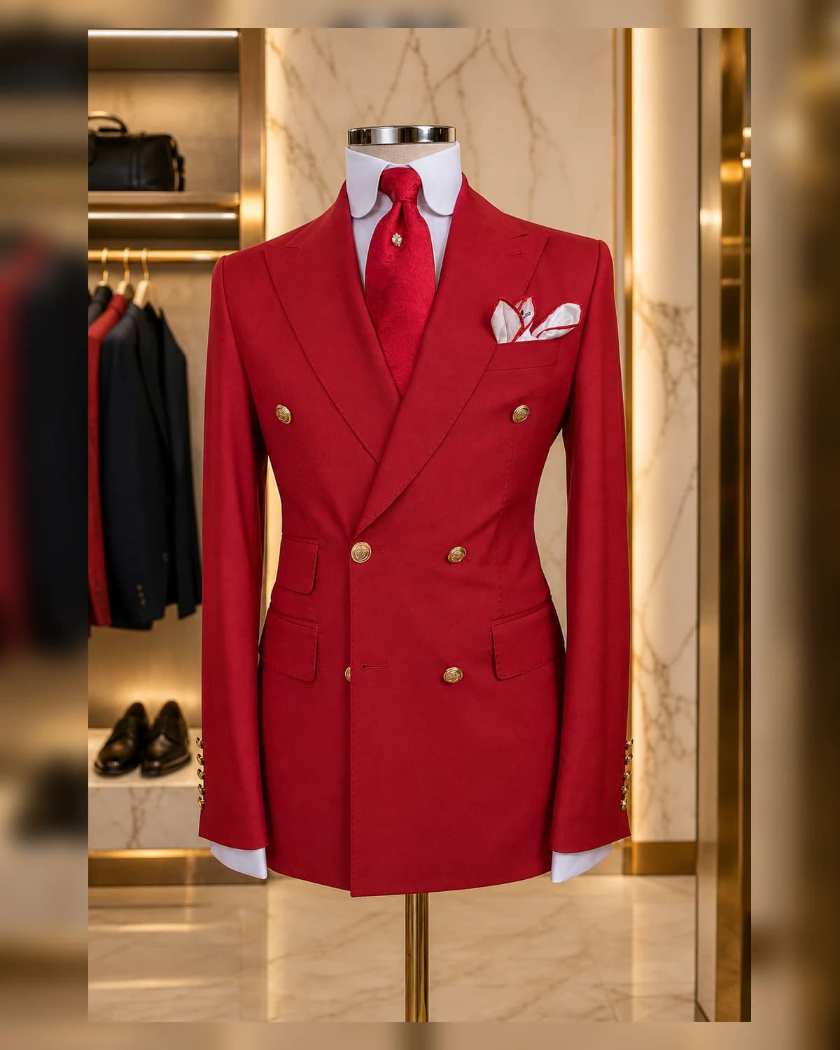 Double breasted Wool suits — view 9