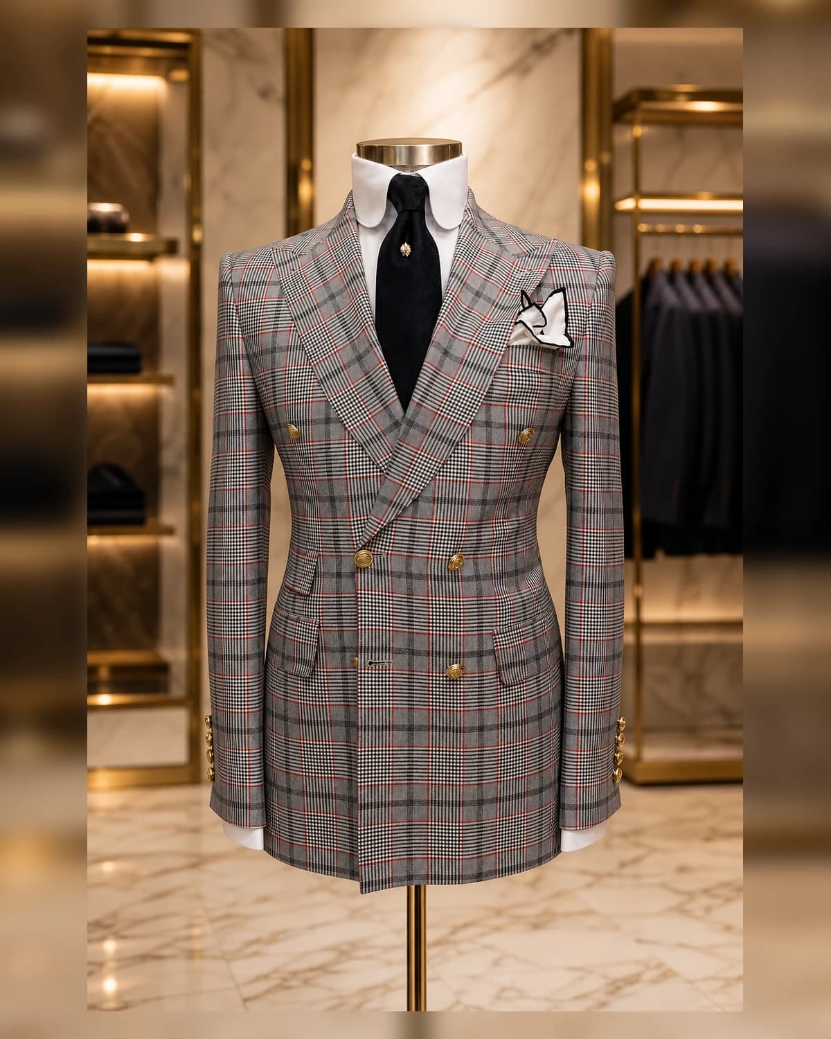Double breasted Wool suits — view 12