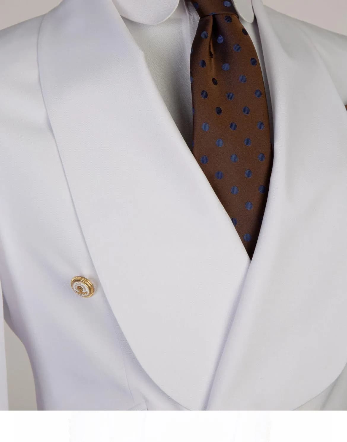 Wide Lapel Breasted Suit — styled
