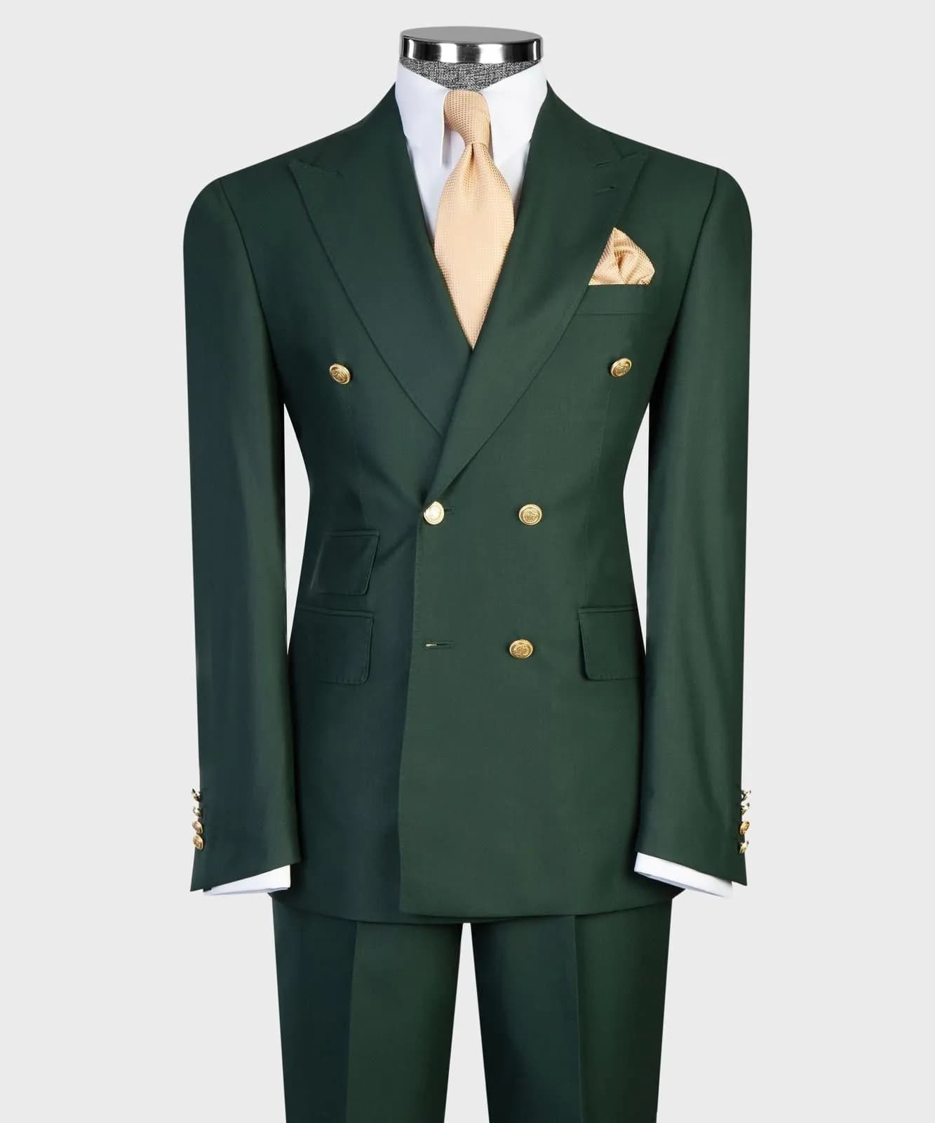 Green Breasted Suit
