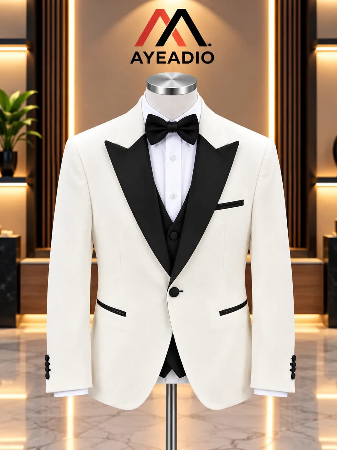 Kids 3 Pieces Tuxedo 02