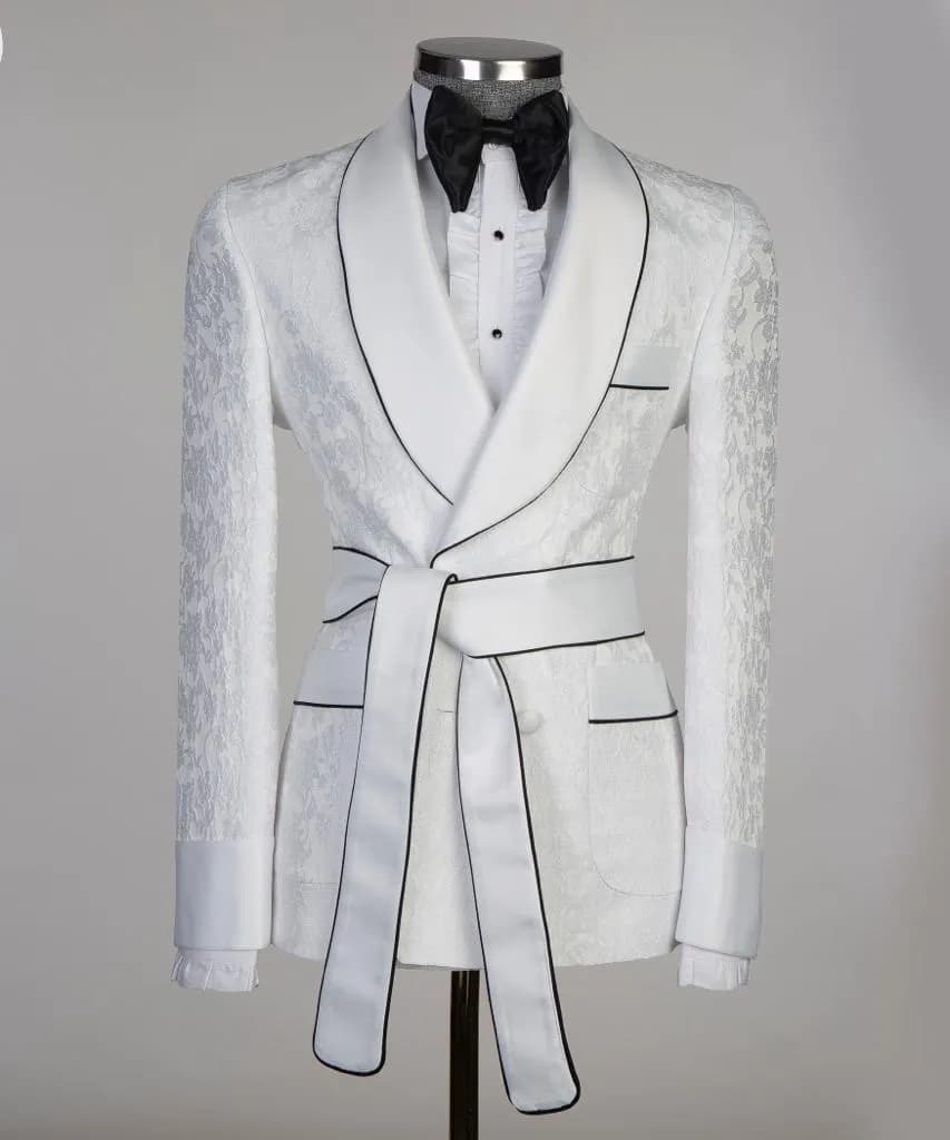 White Belt Tuxedo — styled