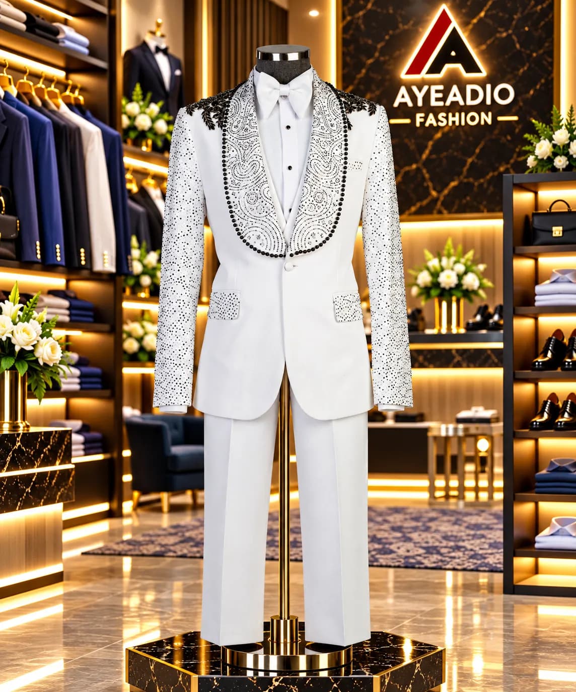 Premium Stone Tuxedo