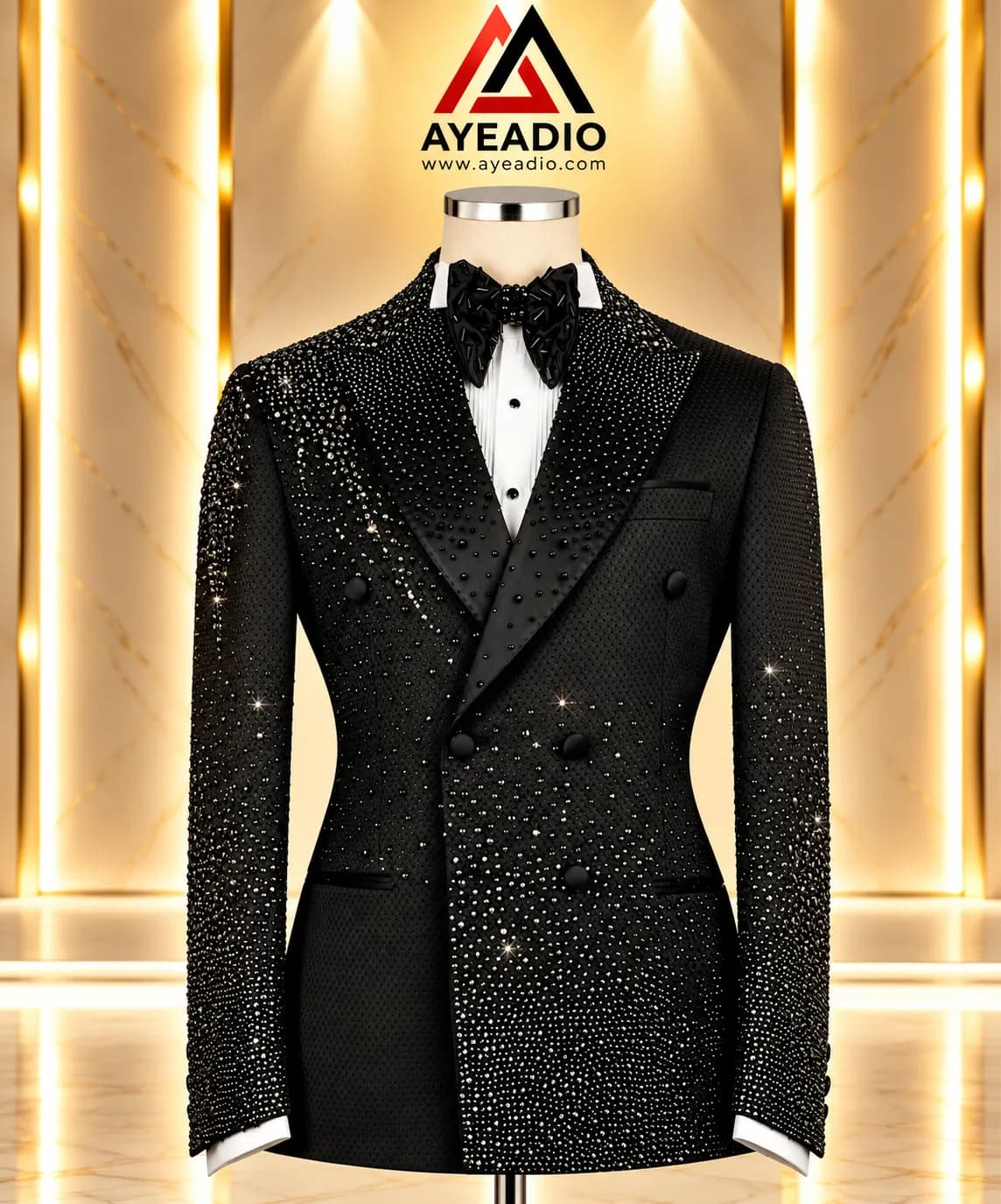 Black Breasted Luxury Tuxedo