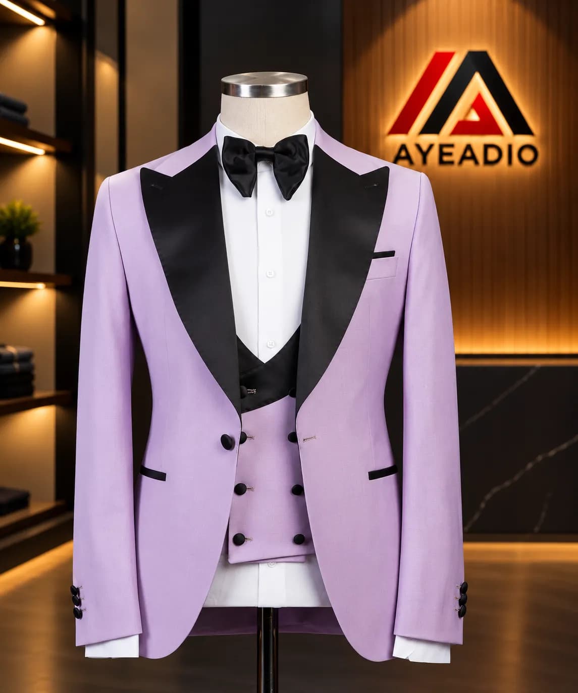 Purple Tuxedo 60