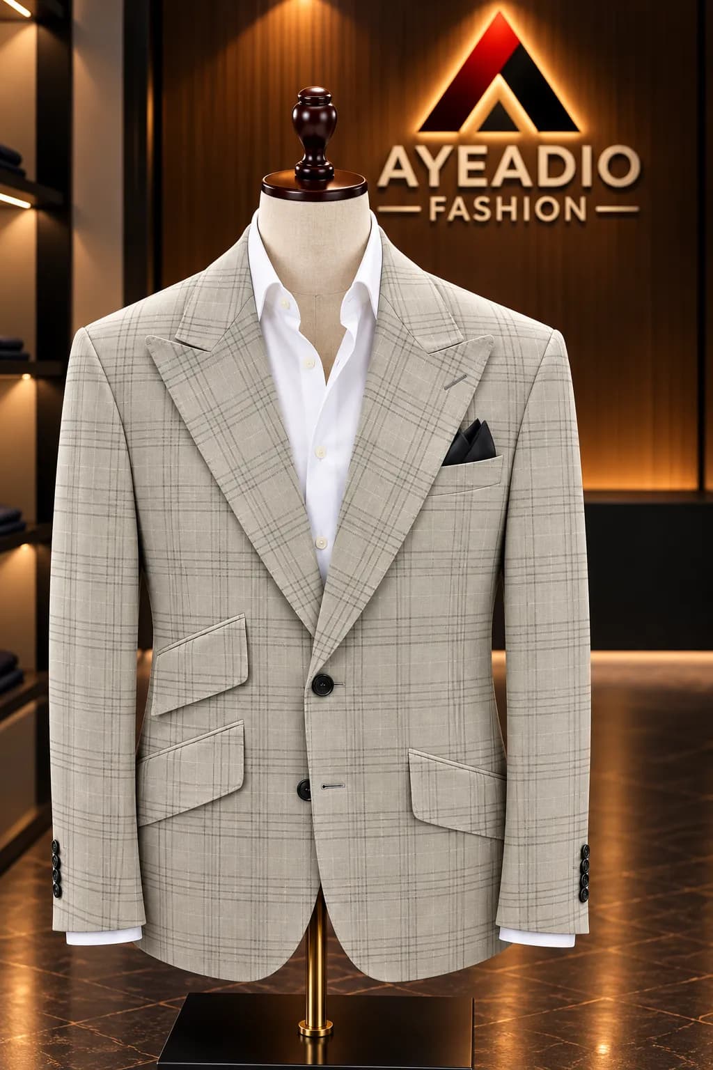 Light Gray 3 Piece Suit