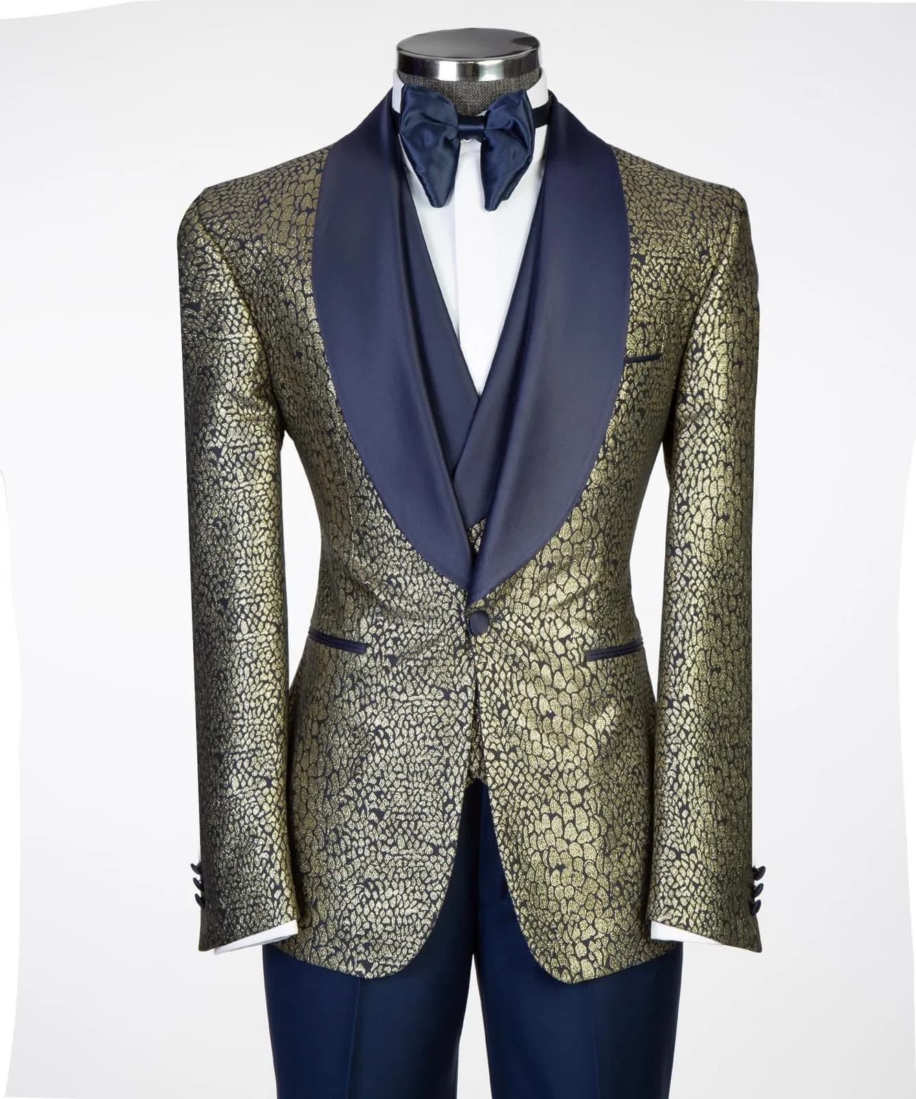 Navy Blue Tuxedo 62