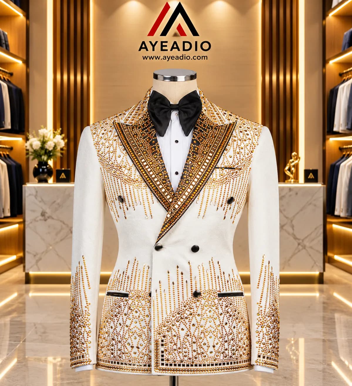 Luxury Tuxedo 02 — fabric detail