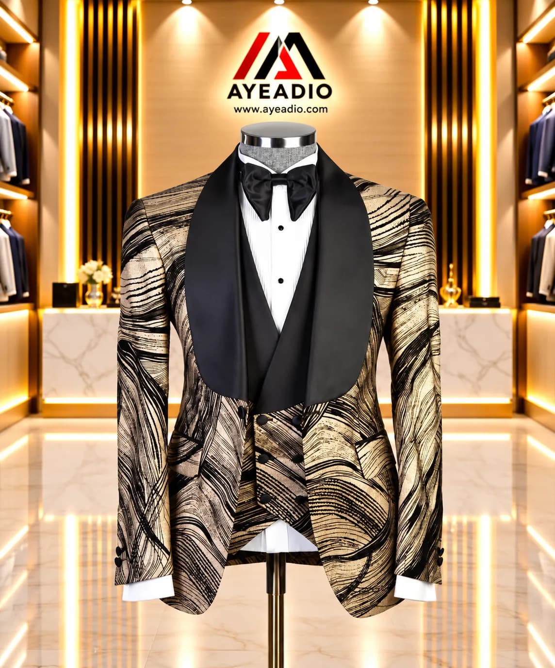 Brown Cloud Tuxedo
