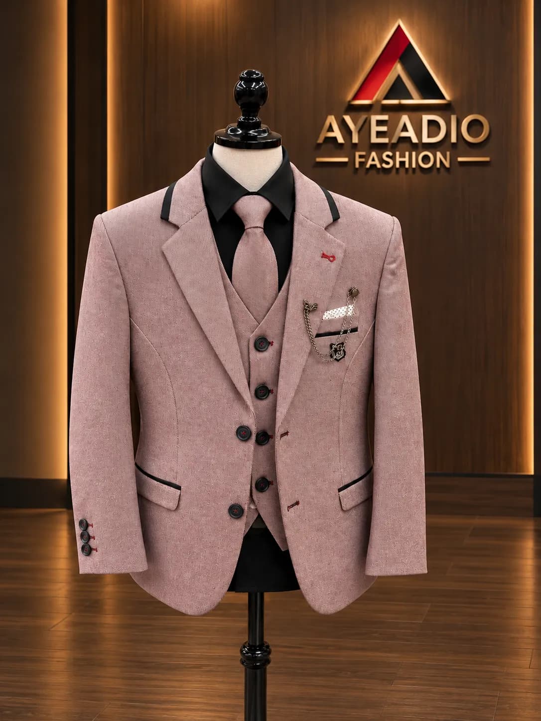 Kids 3 Pieces Suit 02
