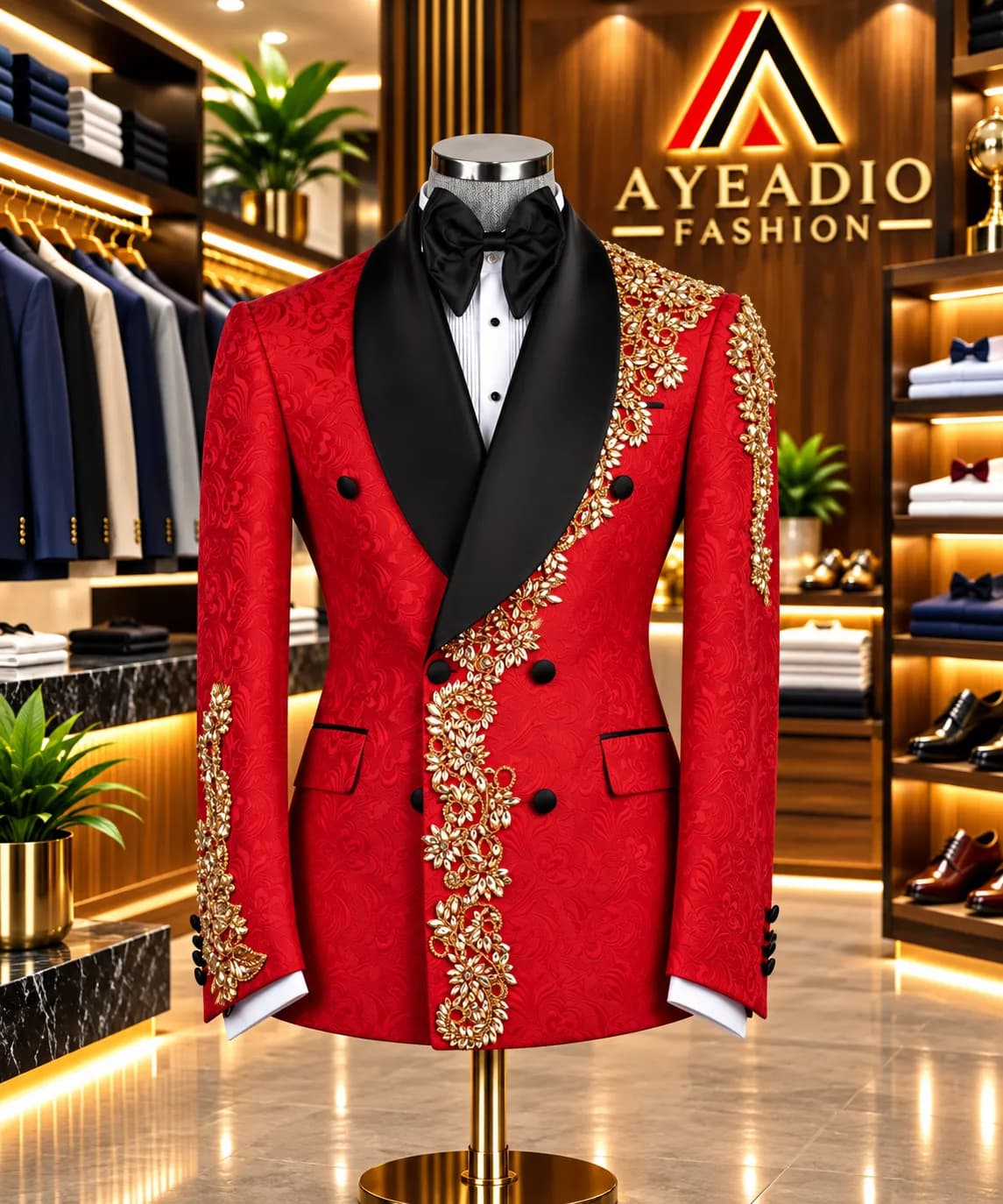 Red Royal Tuxedo