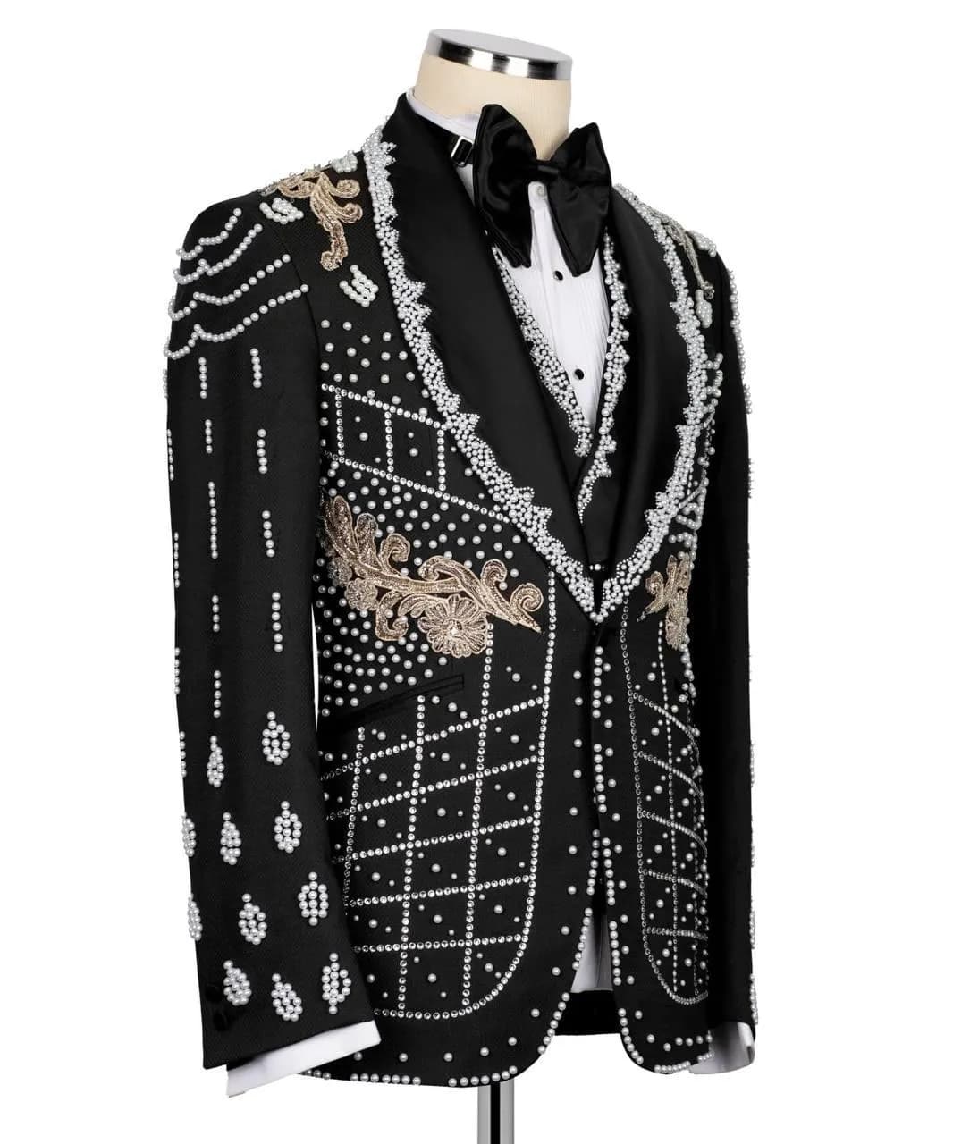Premium Deluxe Tuxedo — styled