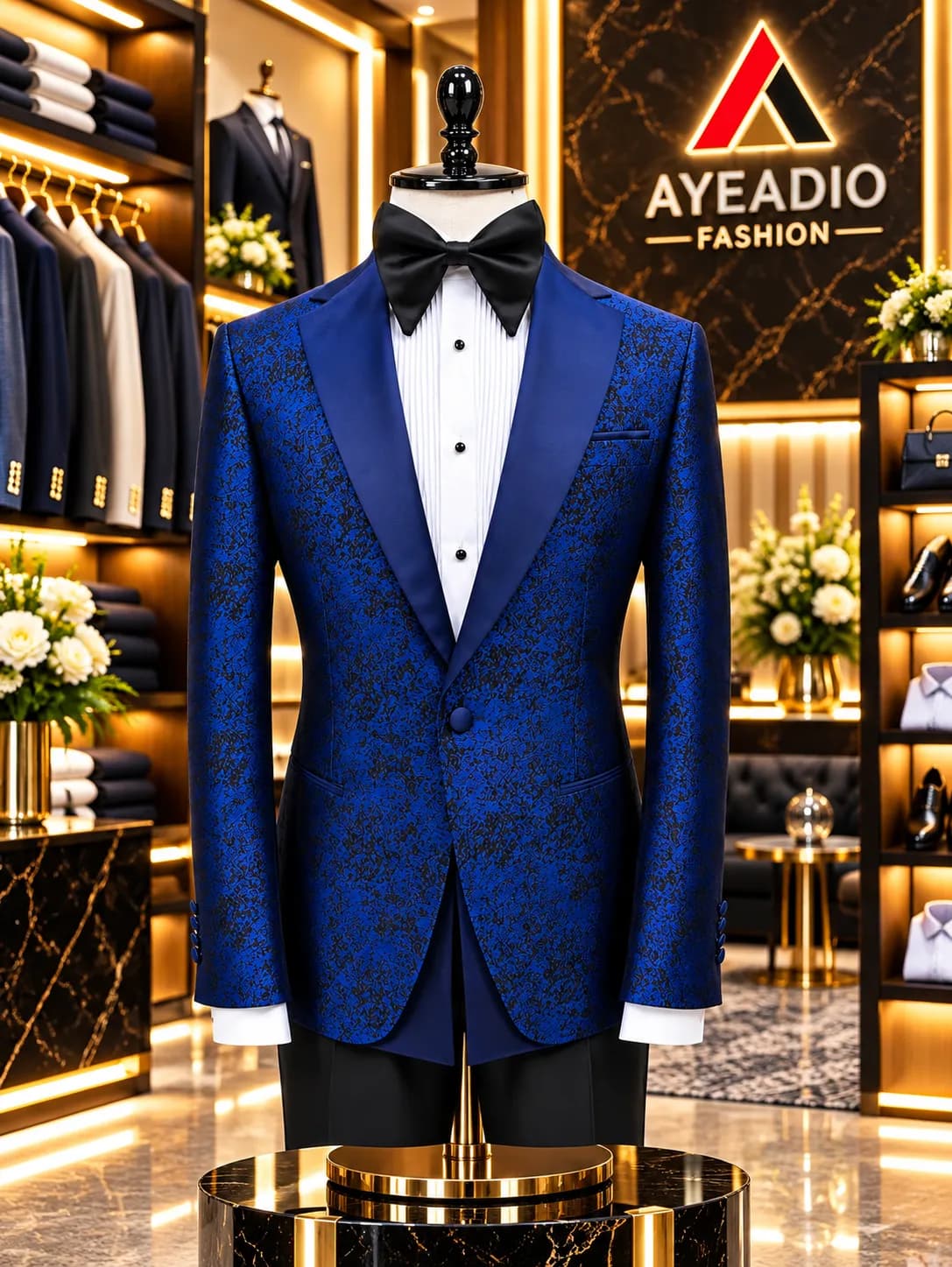 Blue Tuxedo