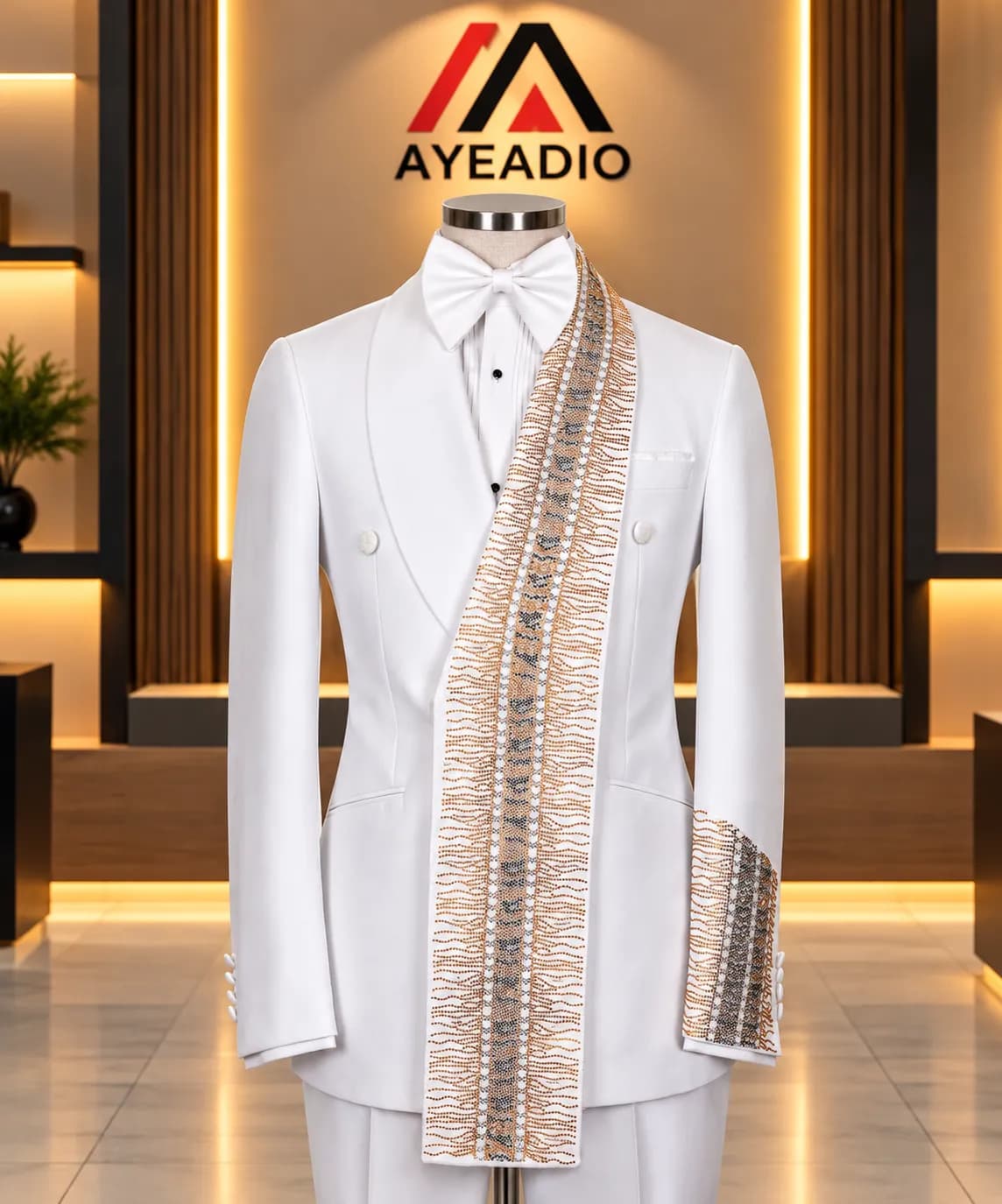 Wide Flap Lapel Suit
