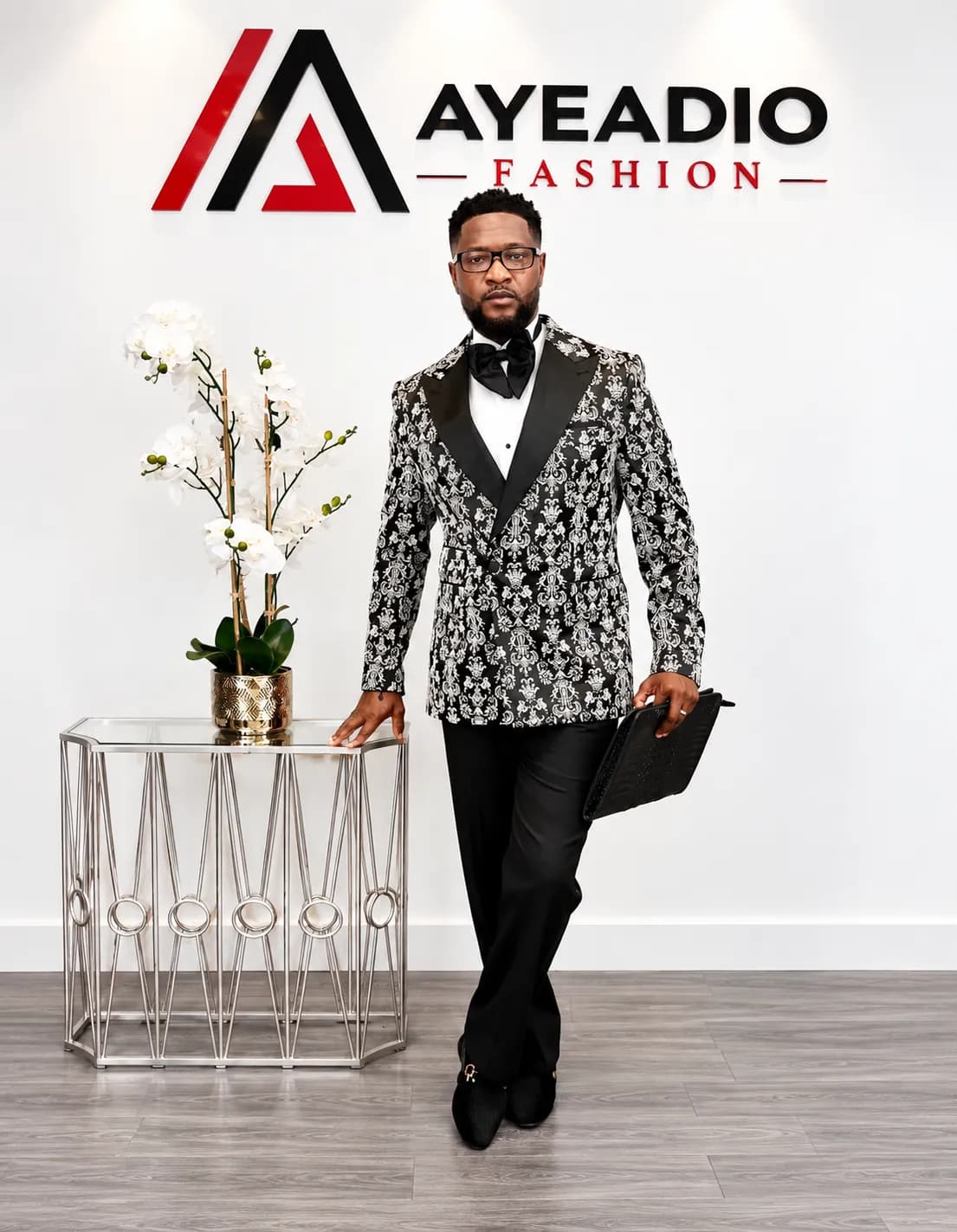 Tuxedo Suit — styled