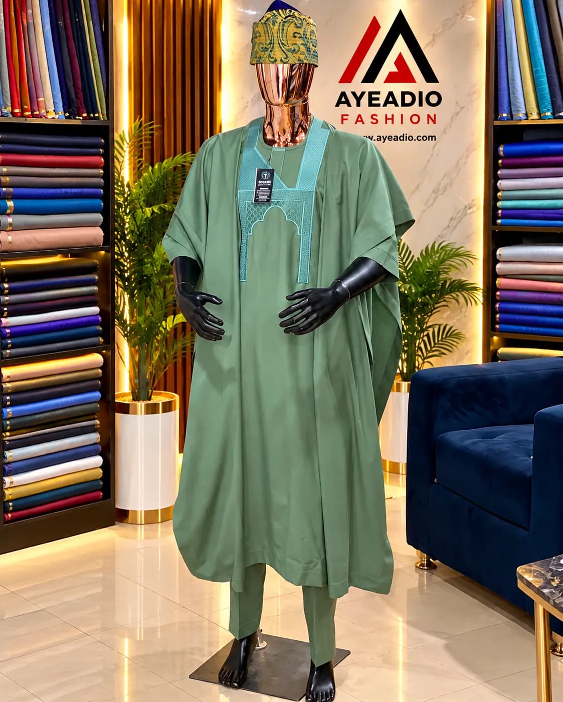 Fashion Agwada 06 — fabric detail