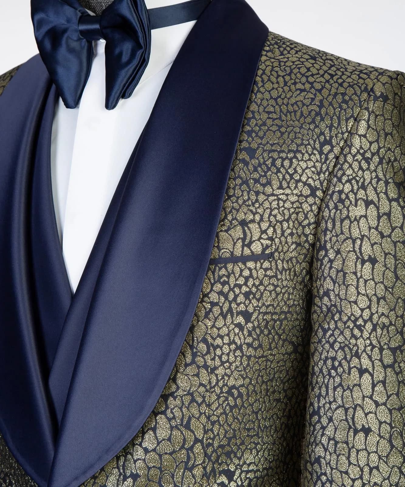 Navy Blue Tuxedo 62 — view 4