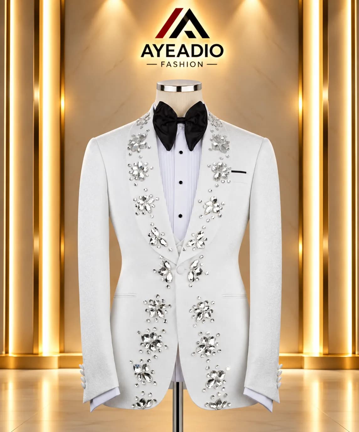 White Ceremonial Suit