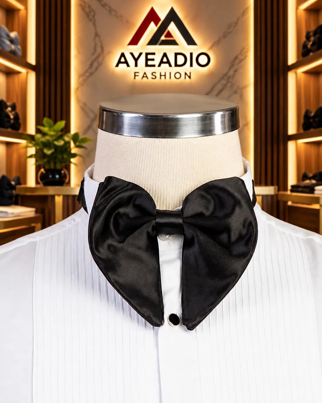 Black Butterfly Bow tie