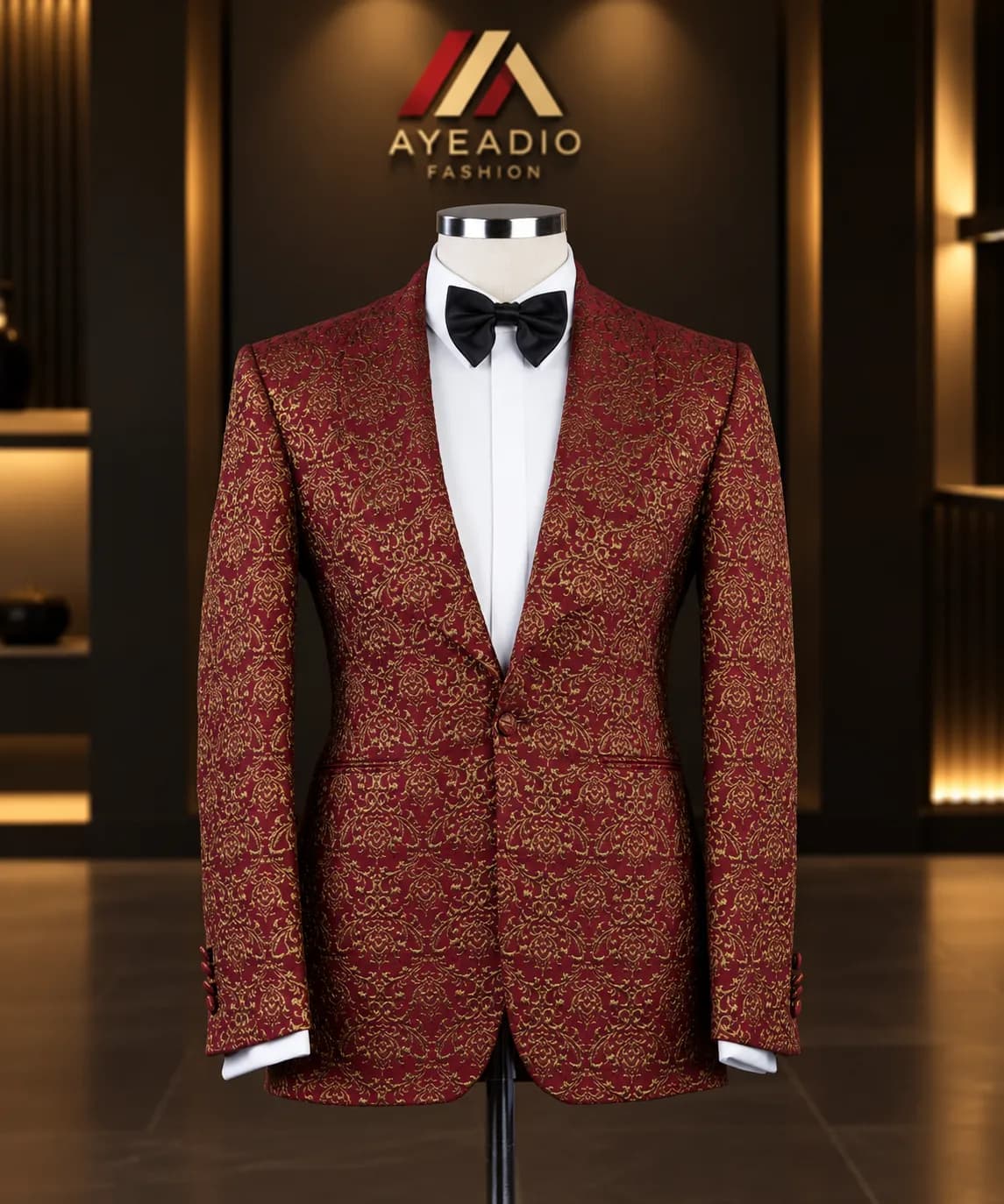 Royal Red Tuxedo