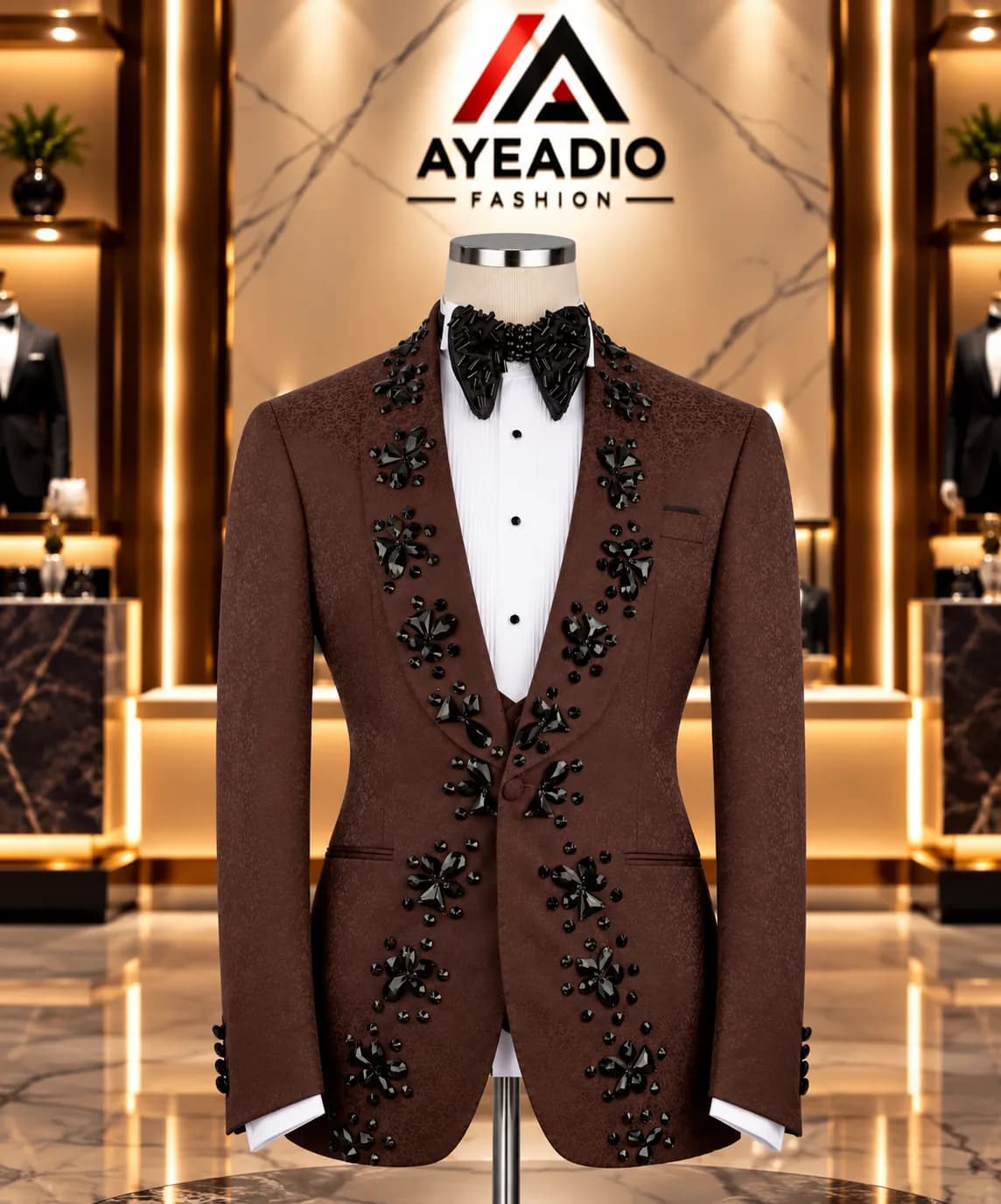 Brown Ceremonial Suit