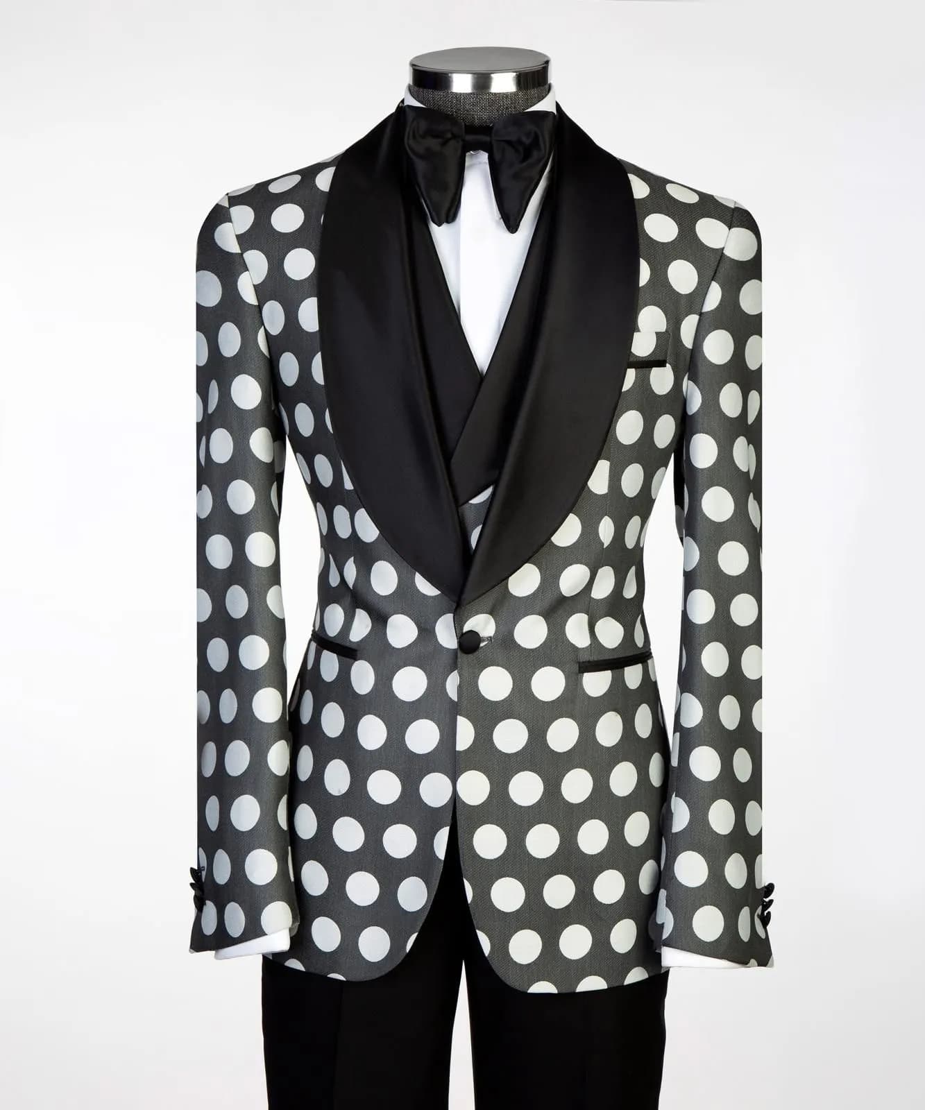 Poker Dot Tuxedo 54
