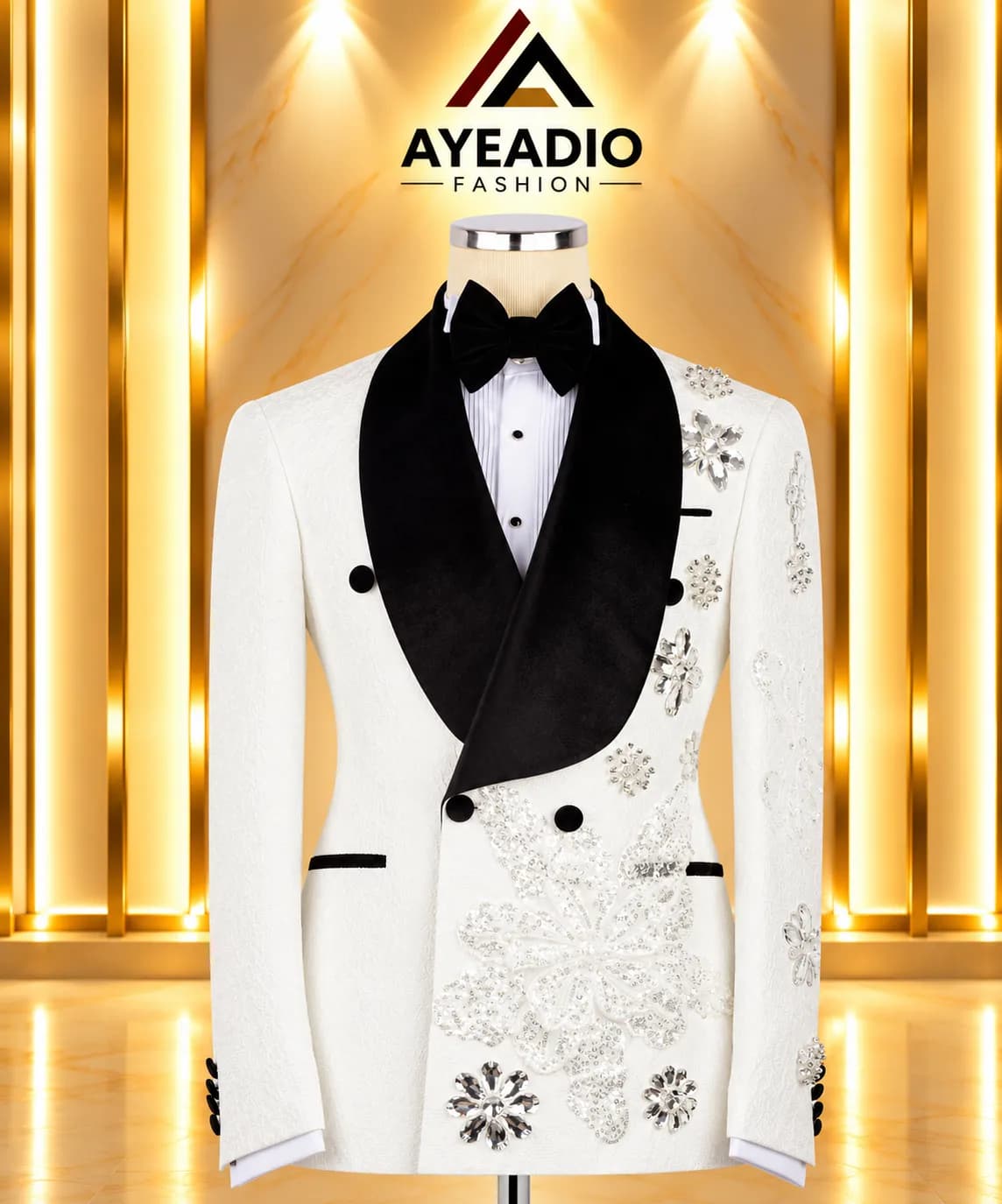 White Ceremonial Tuxedo