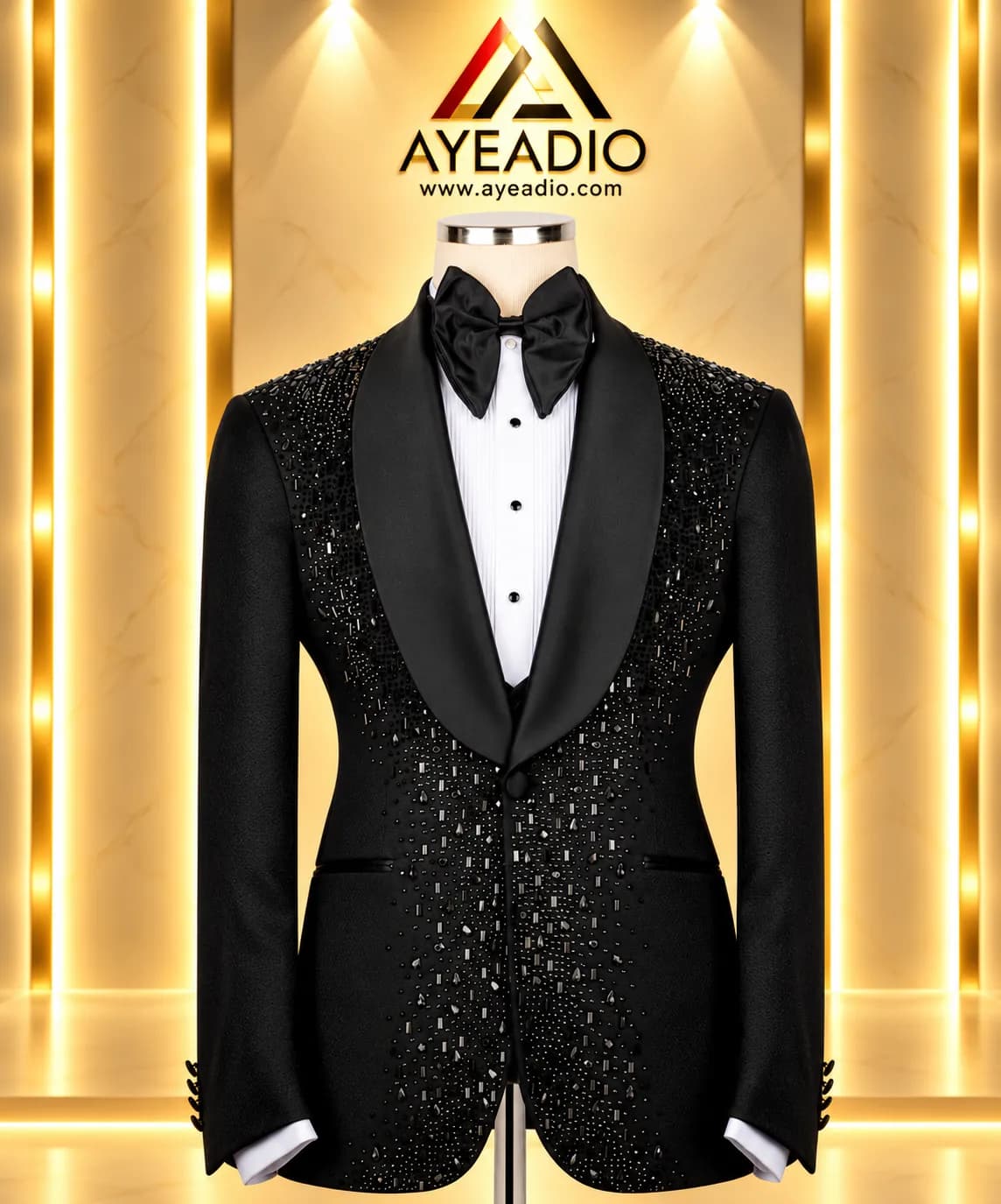 3 Pieces Stone Tuxedo