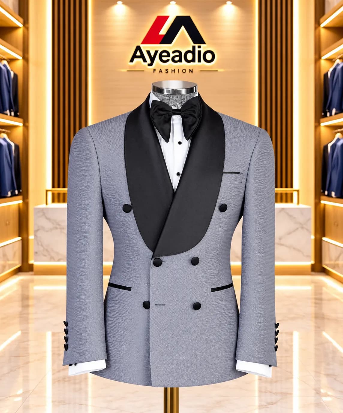 Gray Tuxedo 01