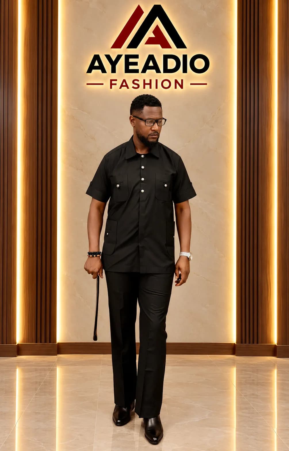 Black Fkare Pants Senator