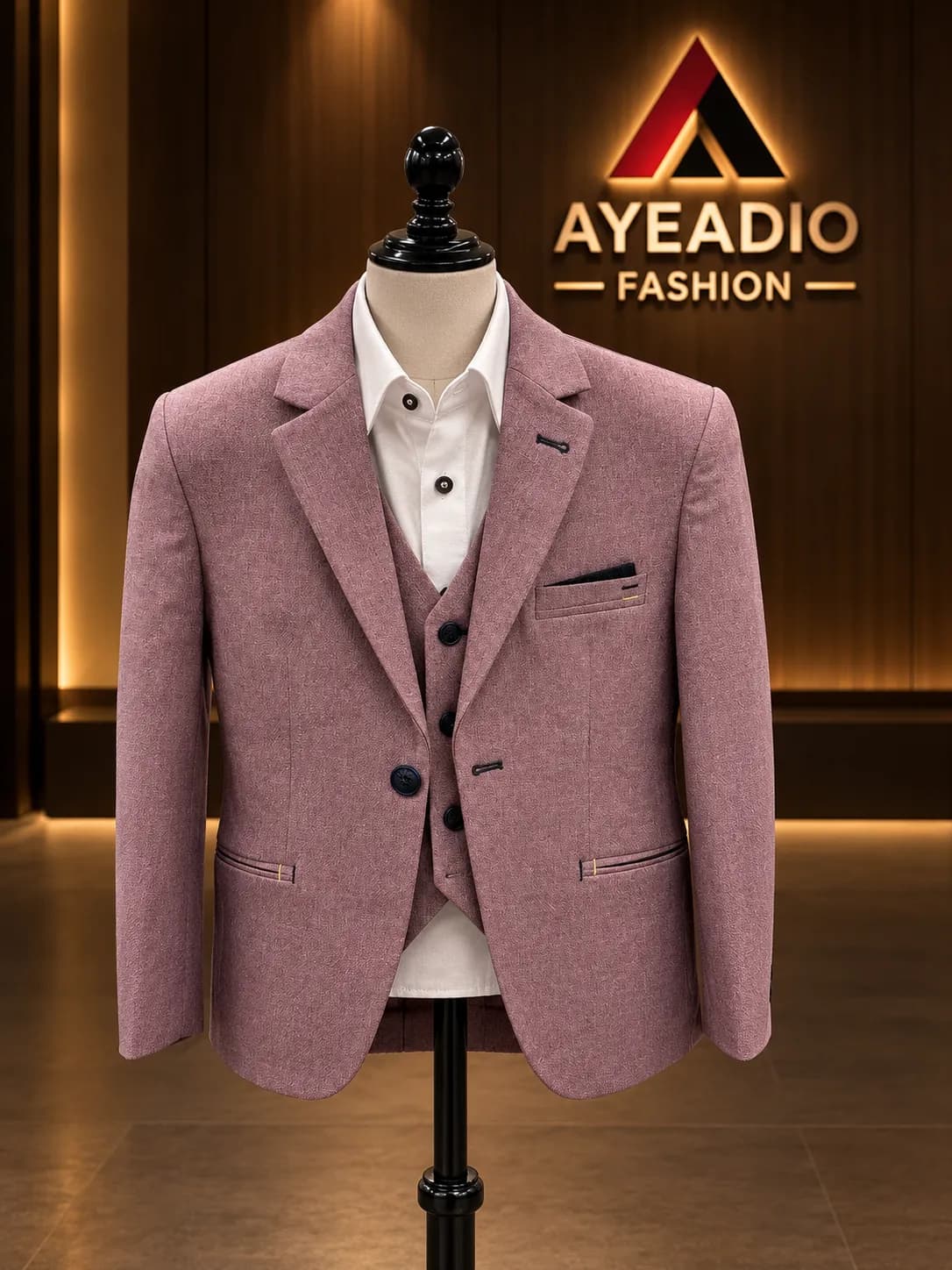 Kids 3 Pieces Suit 1