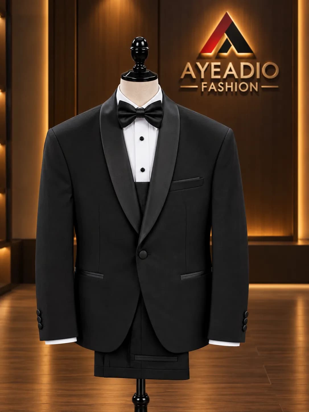 Kids Black Tuxedo