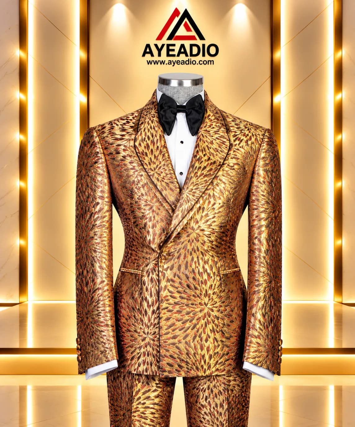 Gold Pimp Suit