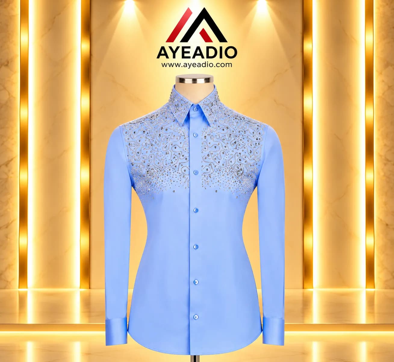 Pink Rhinestone Shirt — styled