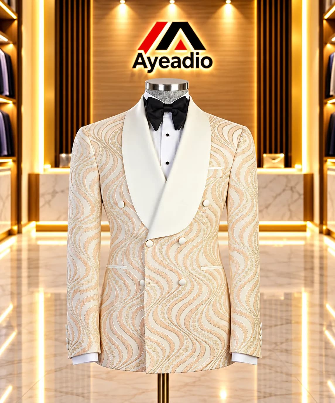 Cream Tuxedo