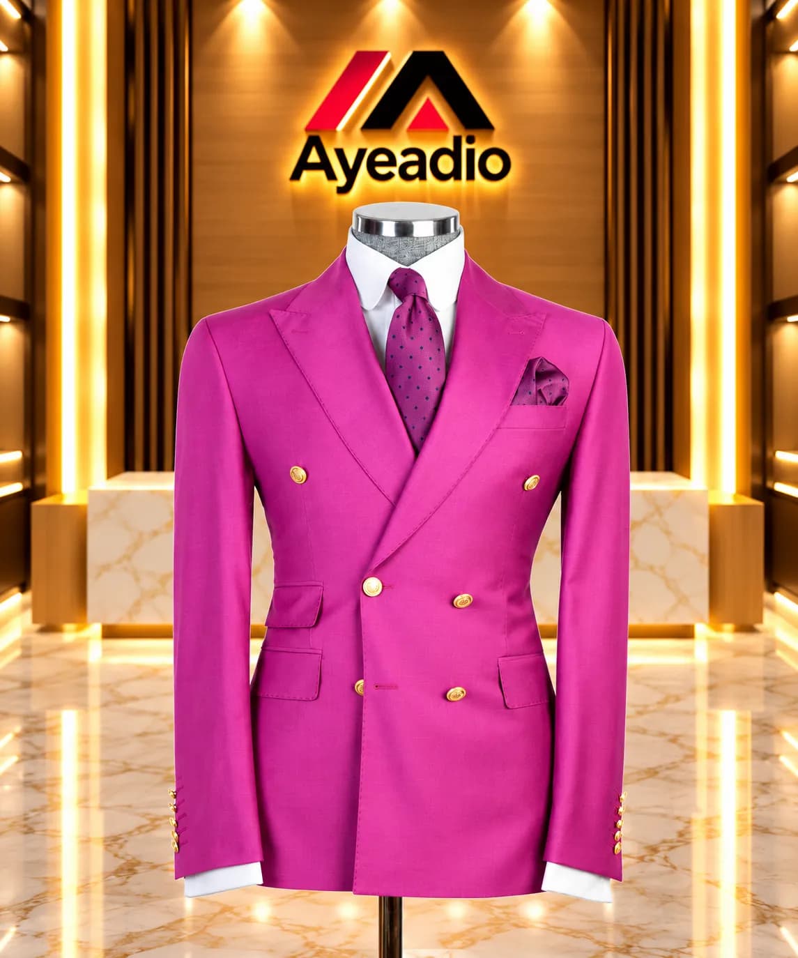 Purple Breasted Suit 01