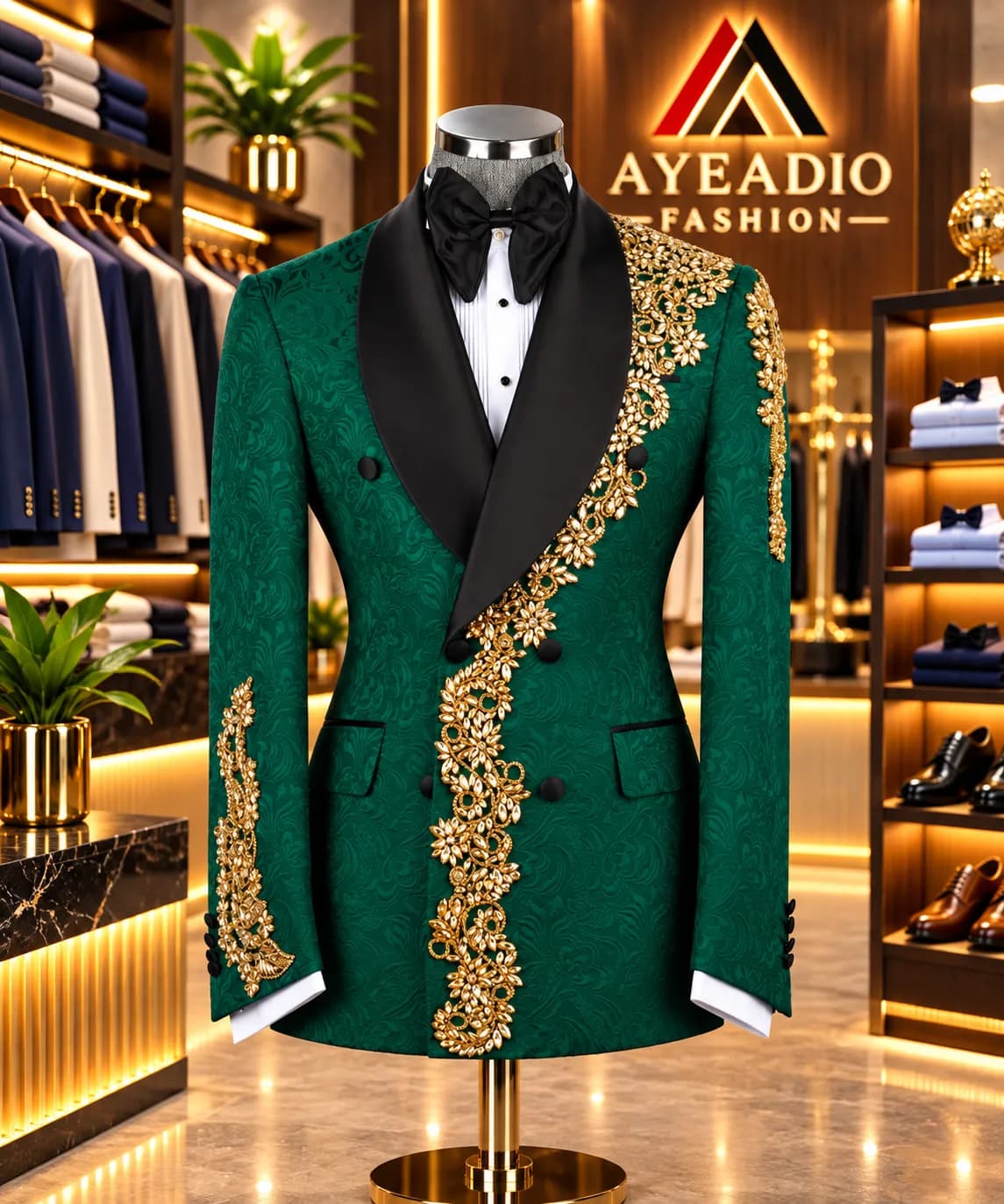 Green Royal Tuxedo