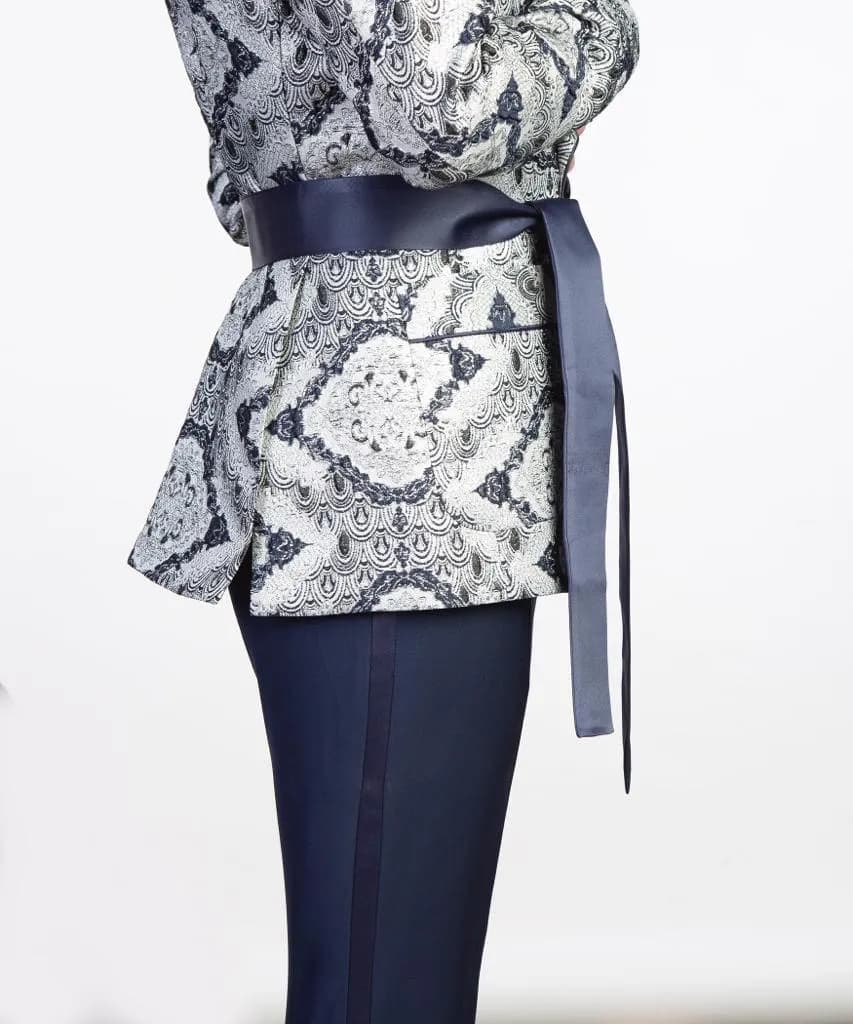Navy Belt Tuxedo — view 5