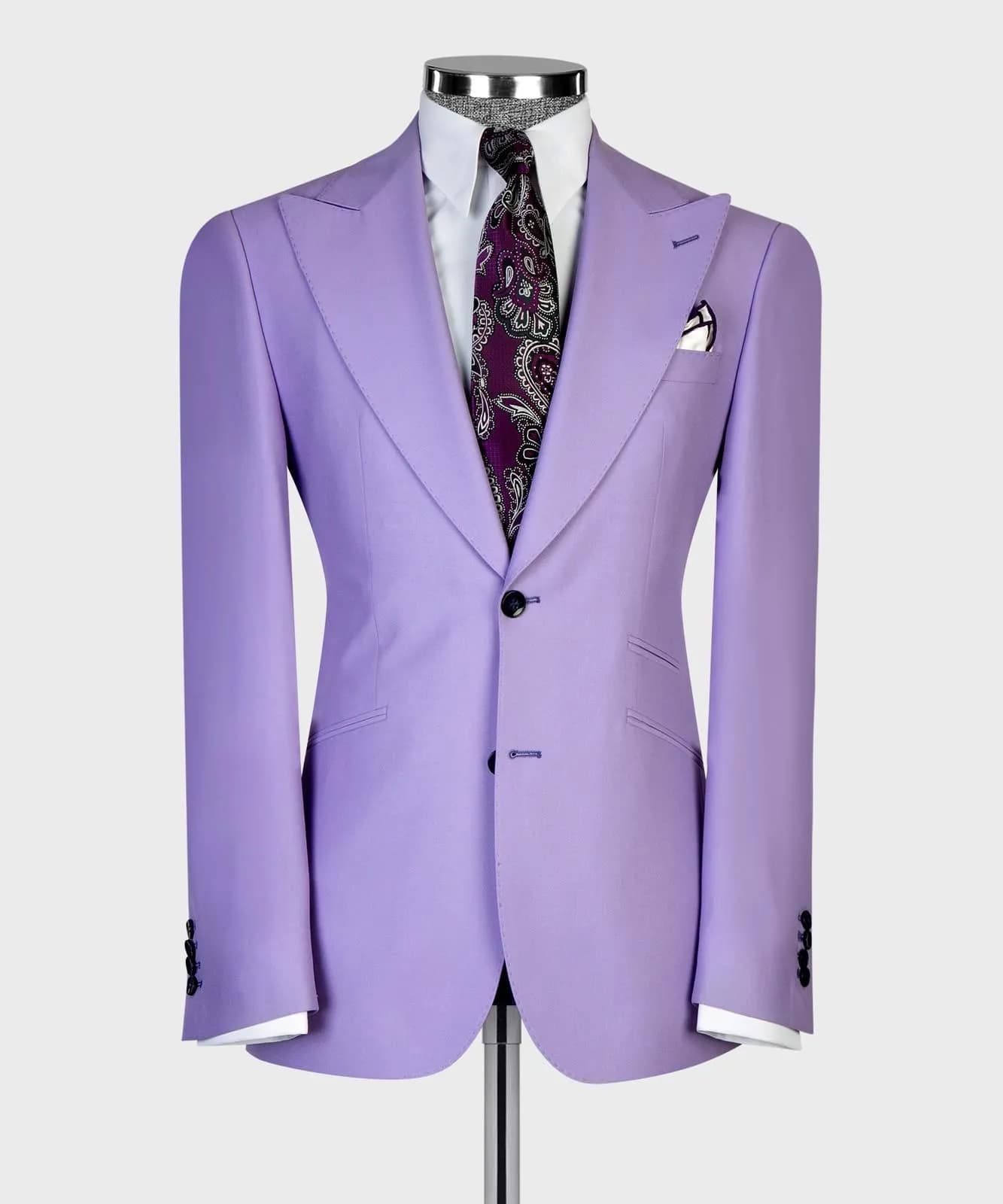 Purple Rain Suit — styled