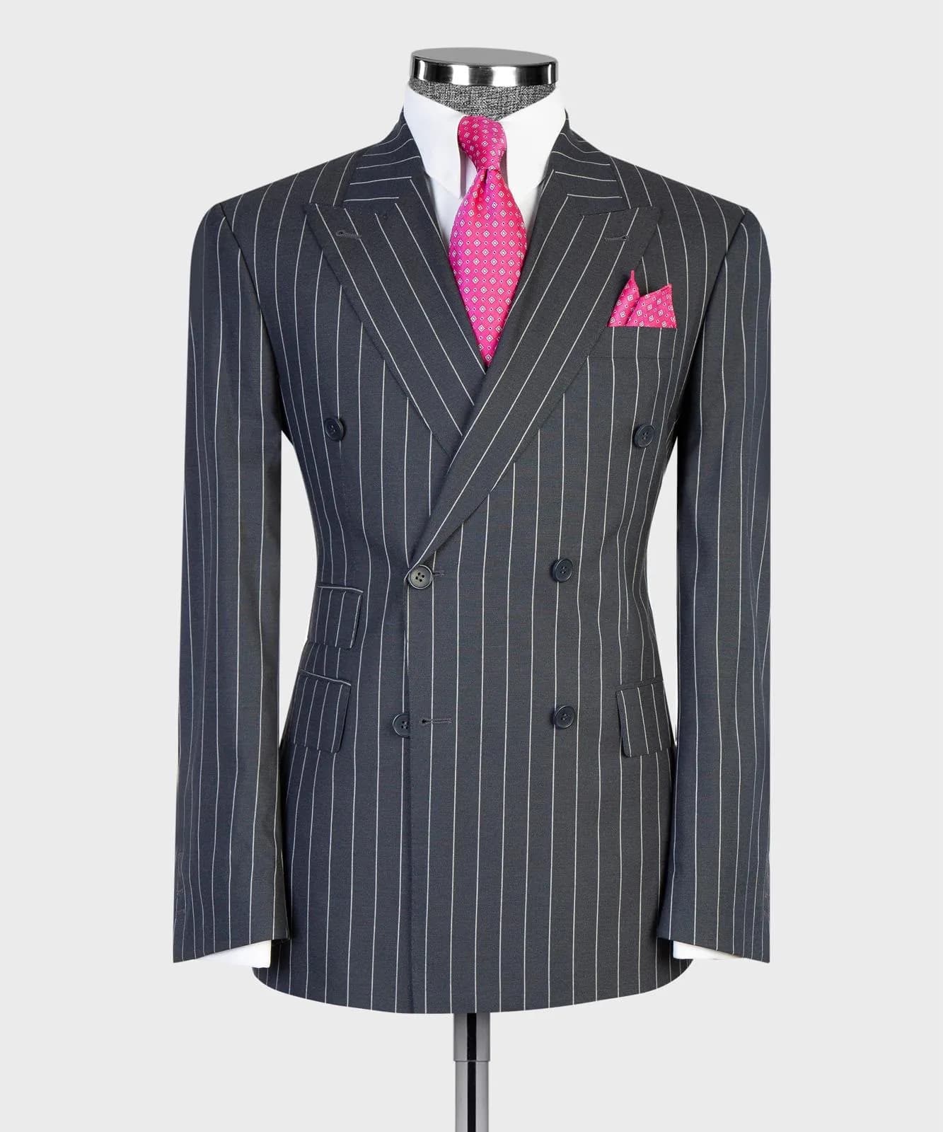 Stripe Suits — styled